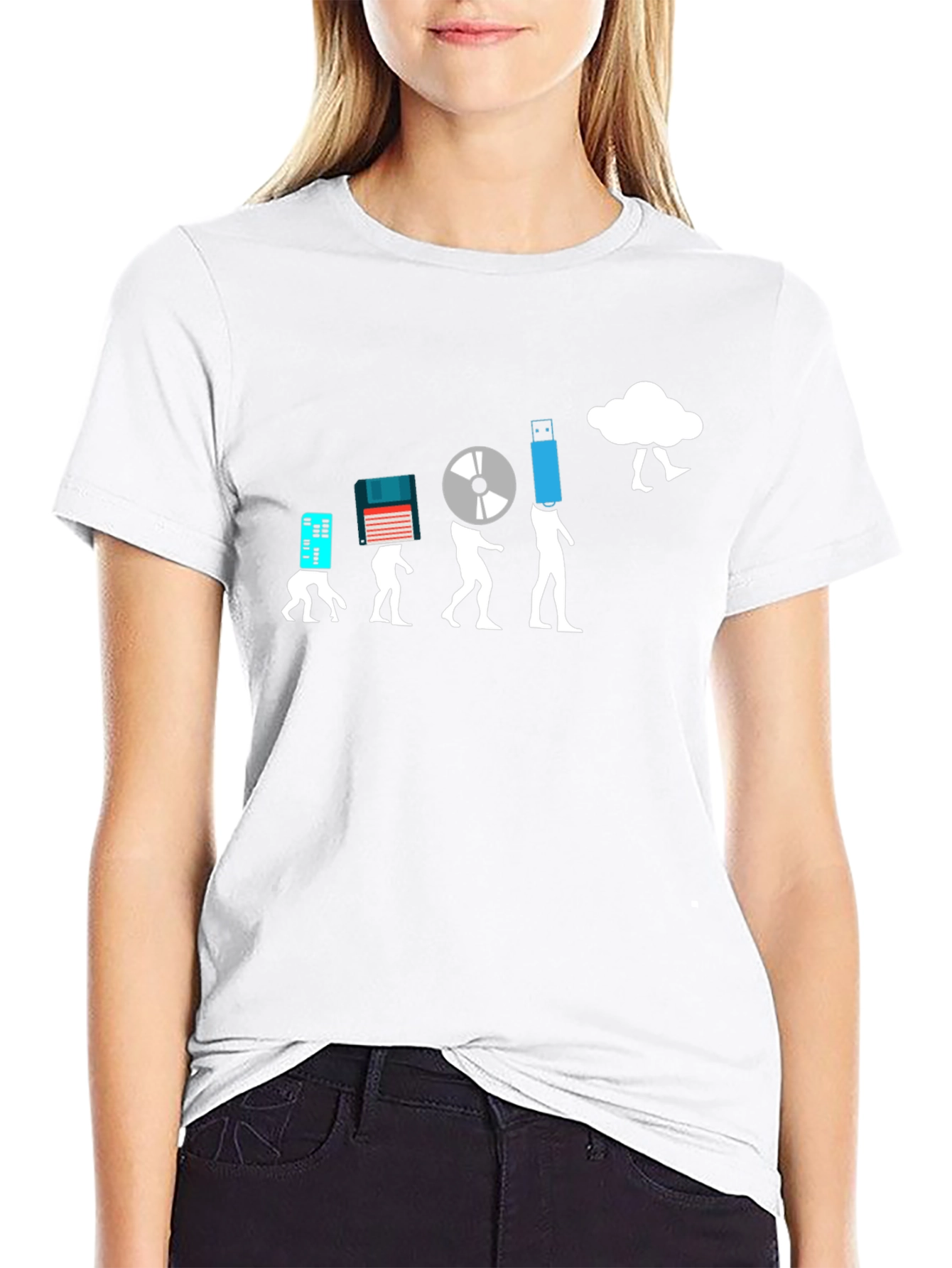 Data Evolution T-Shirt - Geeky Tech Tee