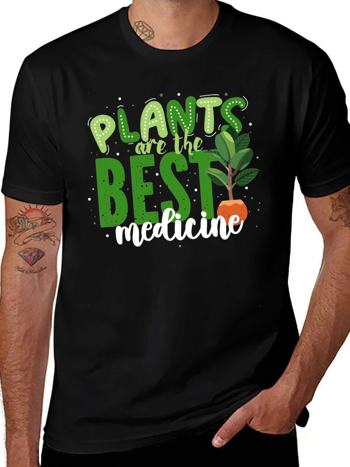 Plants Are The Best Medicine T-Shirt