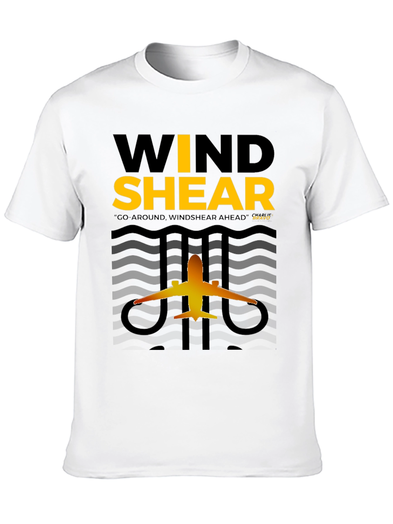 Windshear Airplane Graphic T-Shirt