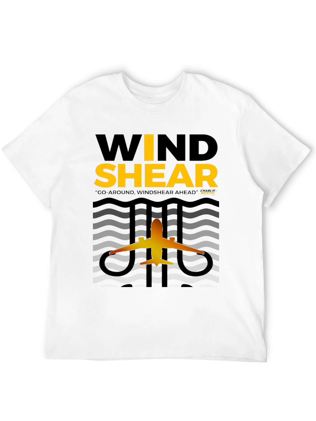 Windshear Airplane Graphic T-Shirt