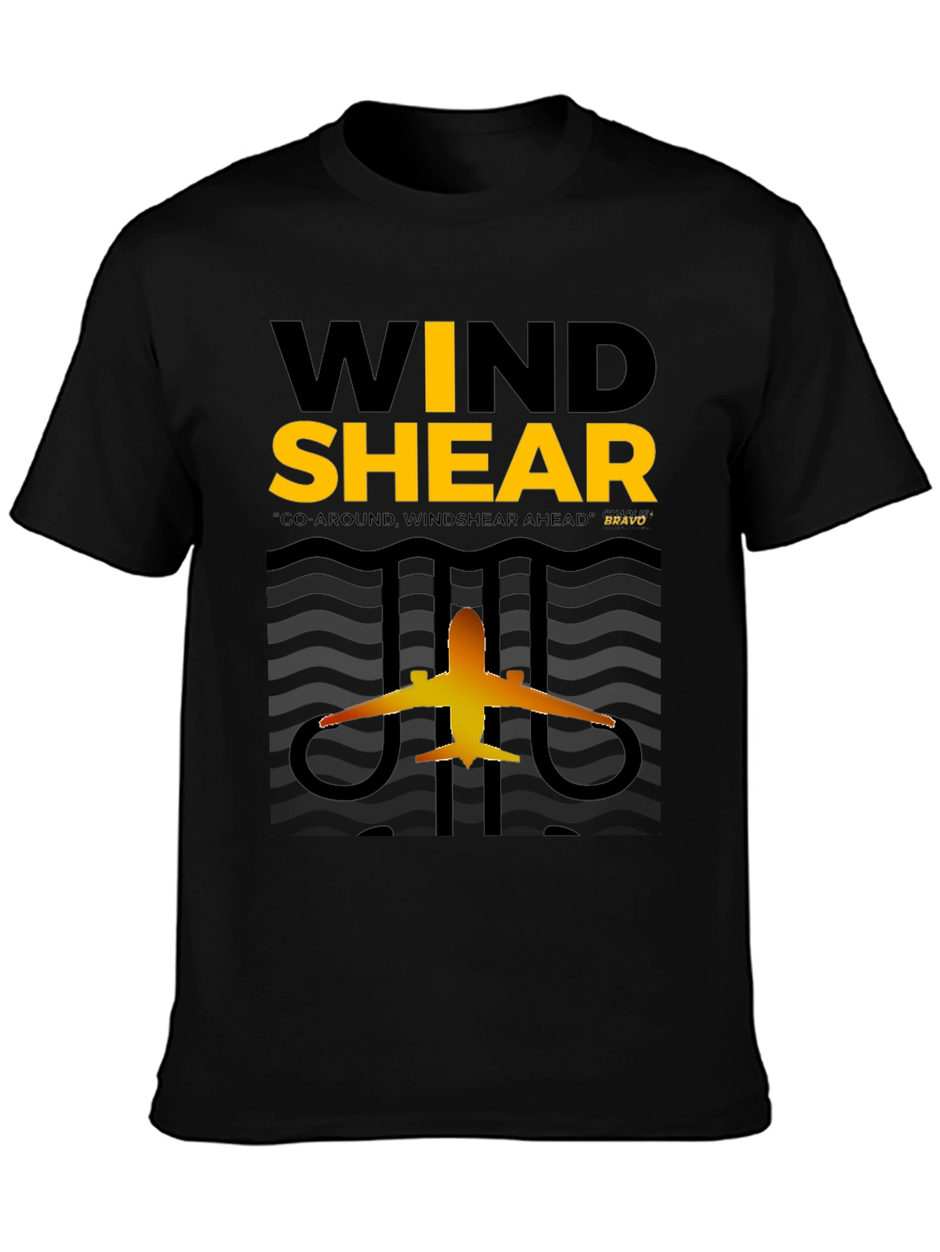 Windshear Airplane Graphic T-Shirt