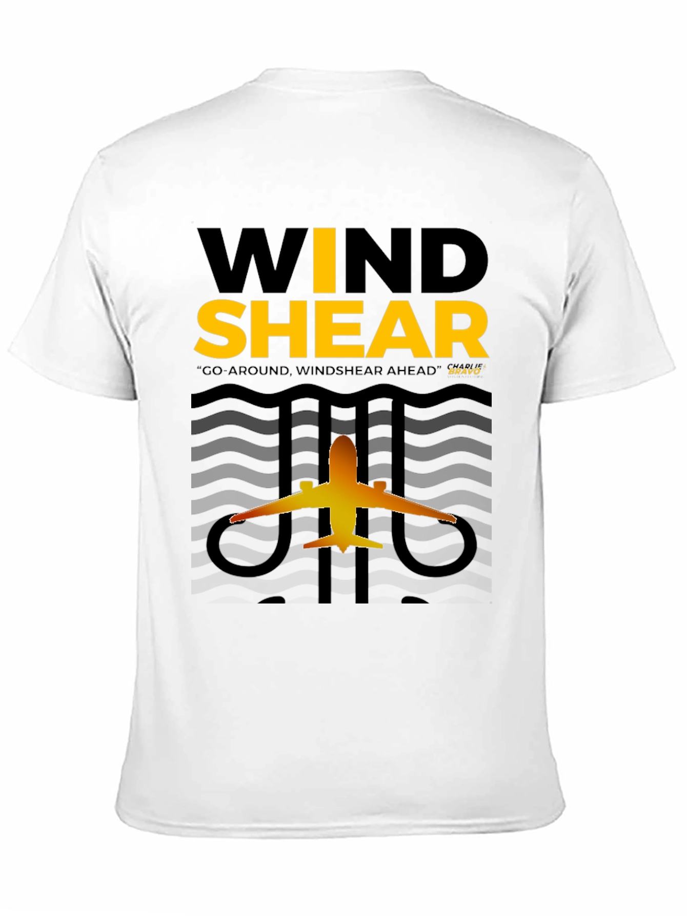 Windshear Airplane Graphic T-Shirt