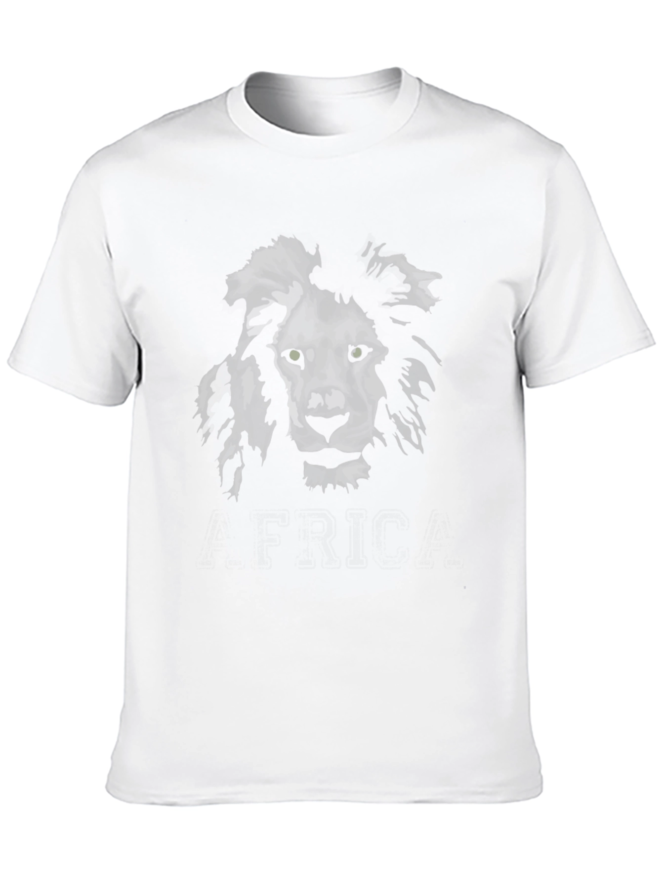Lion Graphic Black T-Shirt