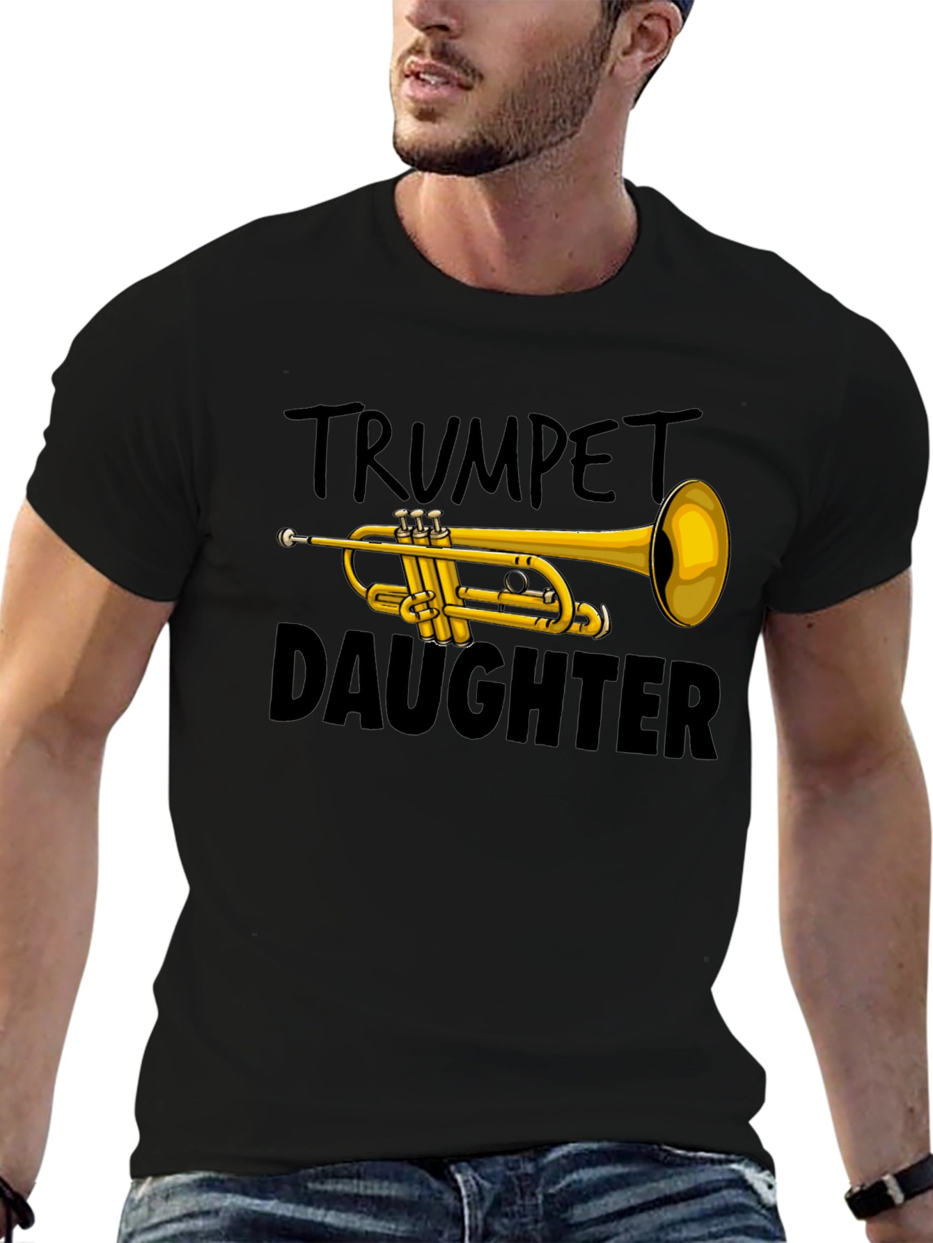 Trumpet Daughter Graphic T-Shirt