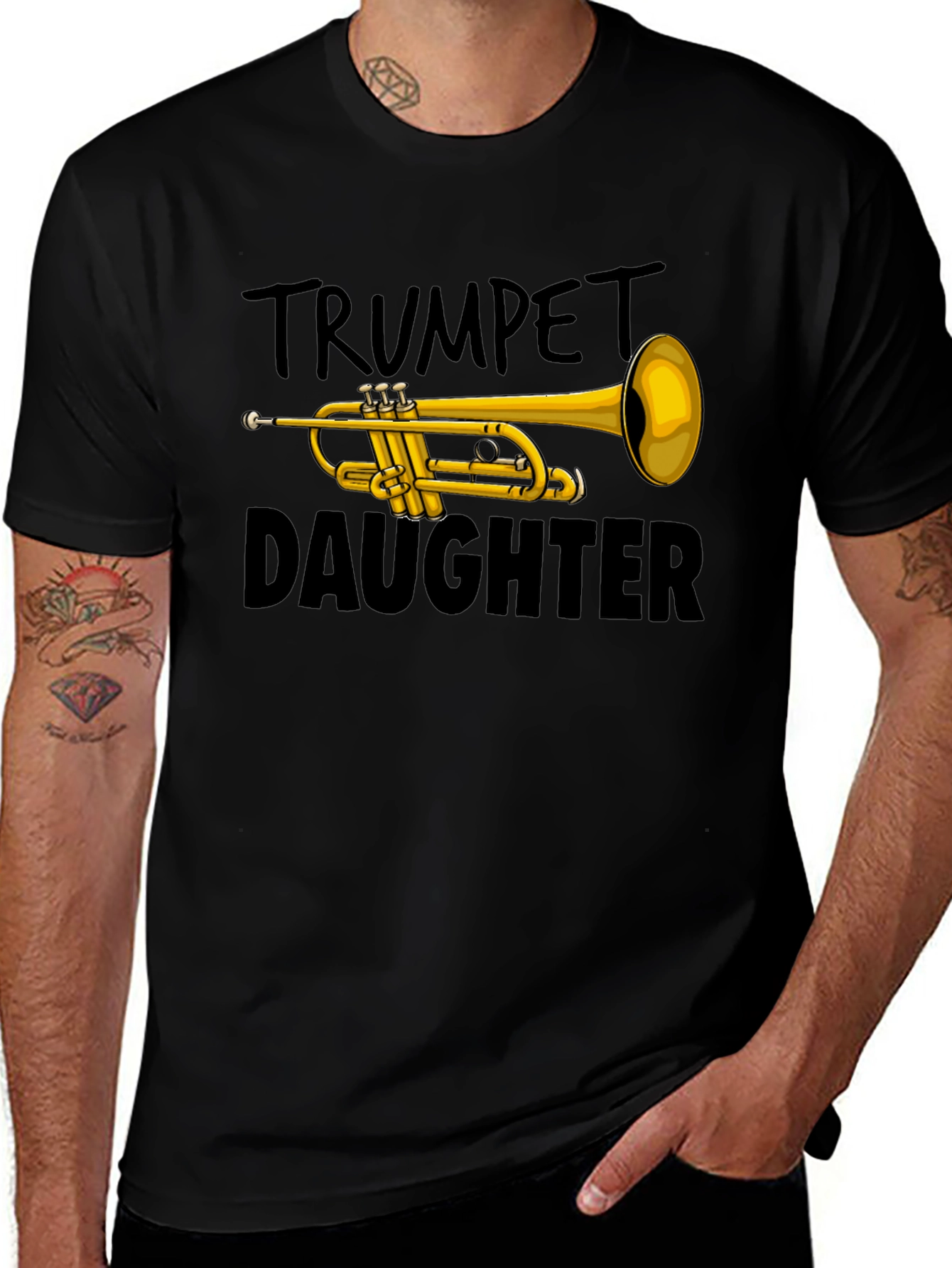 Trumpet Daughter Graphic T-Shirt