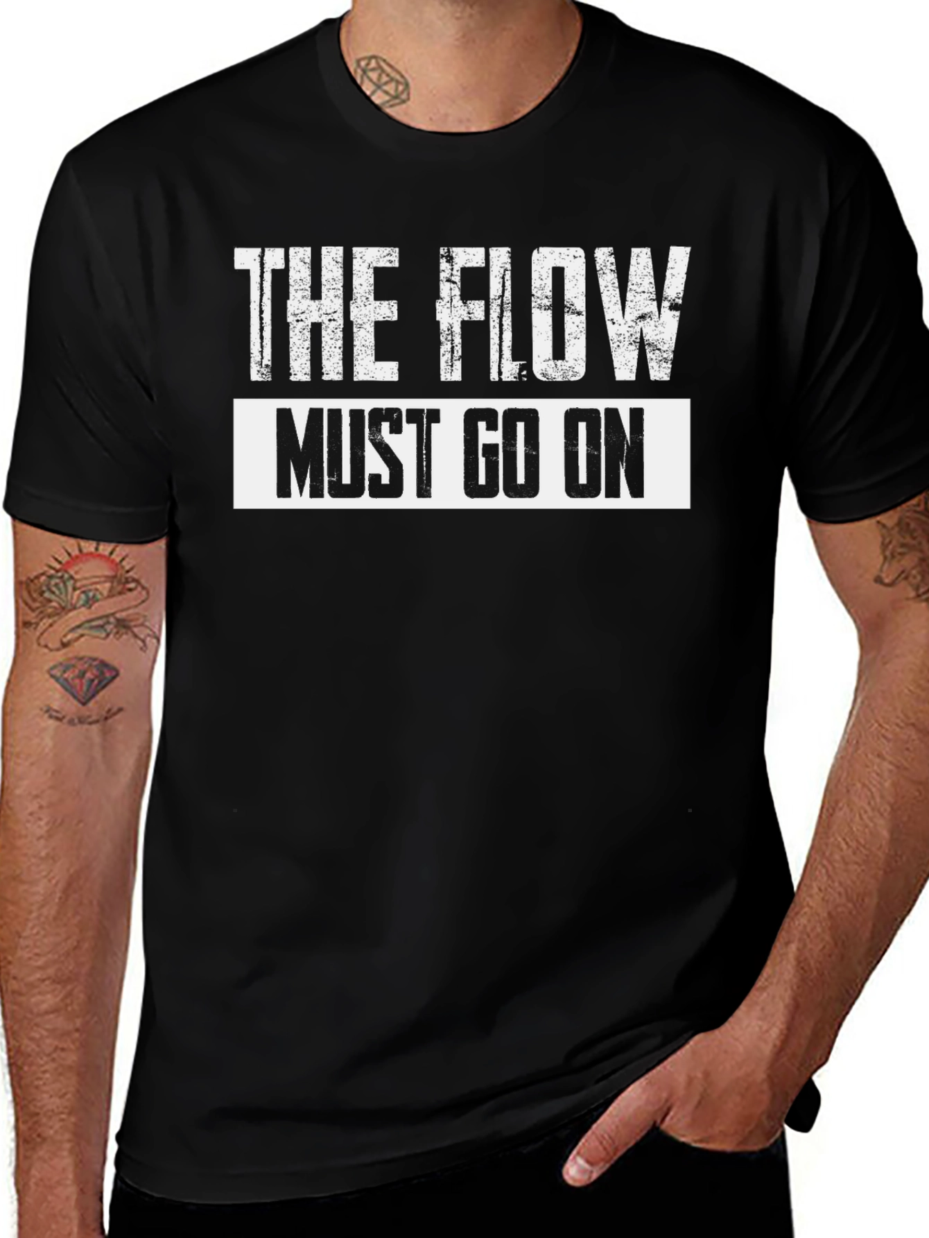 The Flow Must Go On Graphic T-Shirt