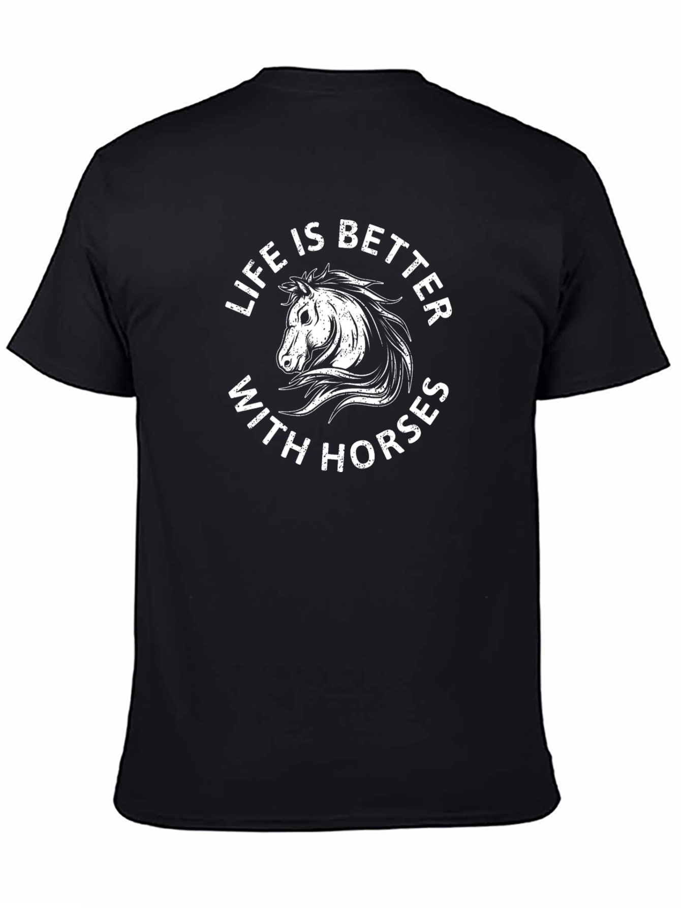 Life Is Better With Horses Graphic Tee