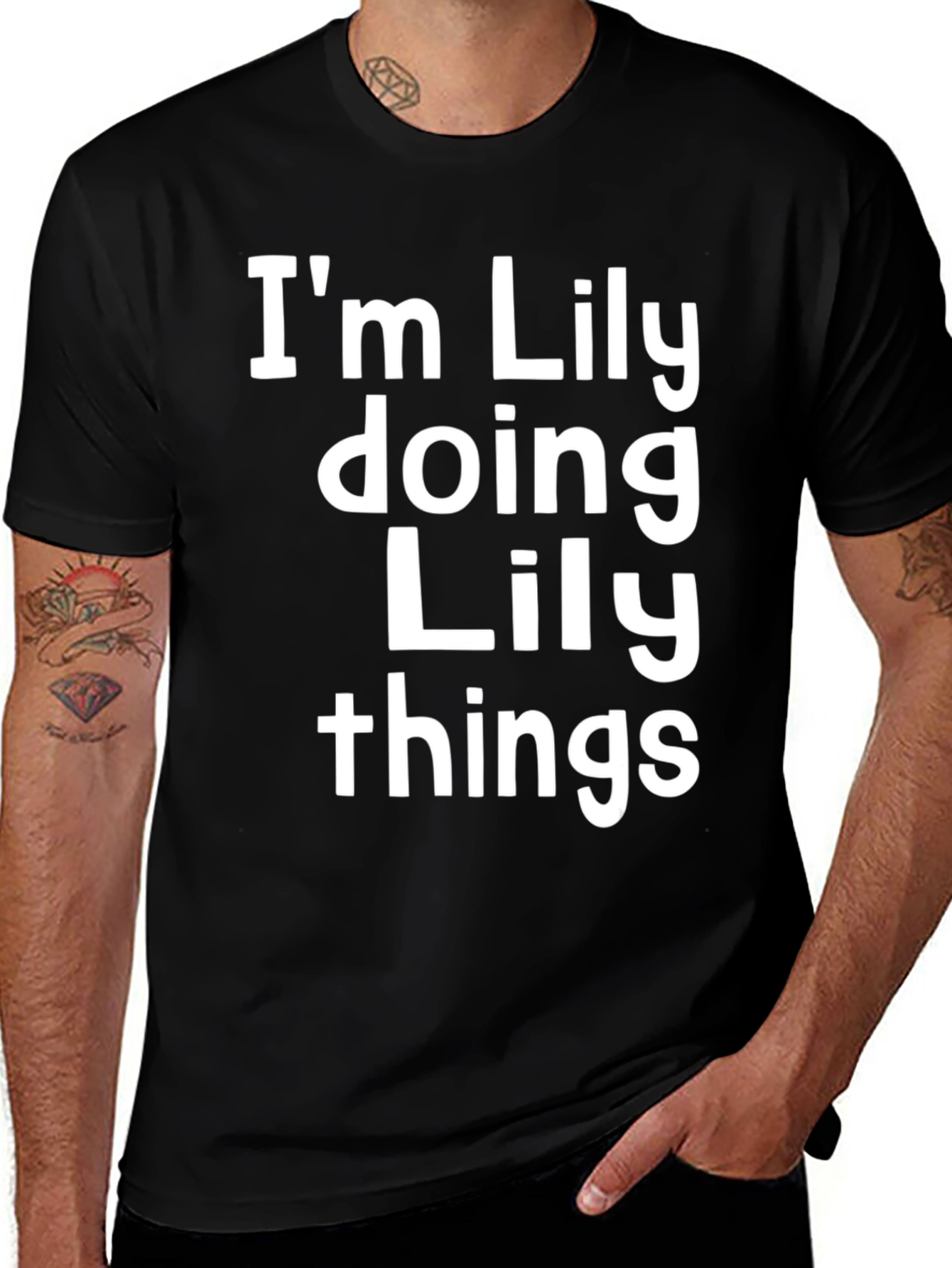 Im Lily Doing Lily Things - Novelty T-Shirt