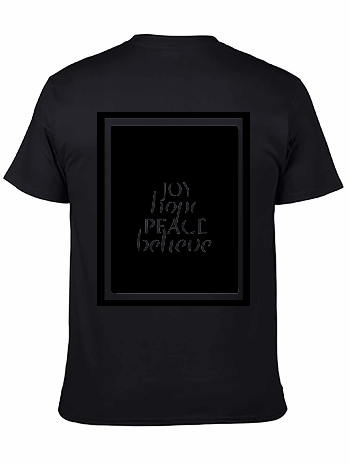 Joy Hope Peace Believe Graphic Tee