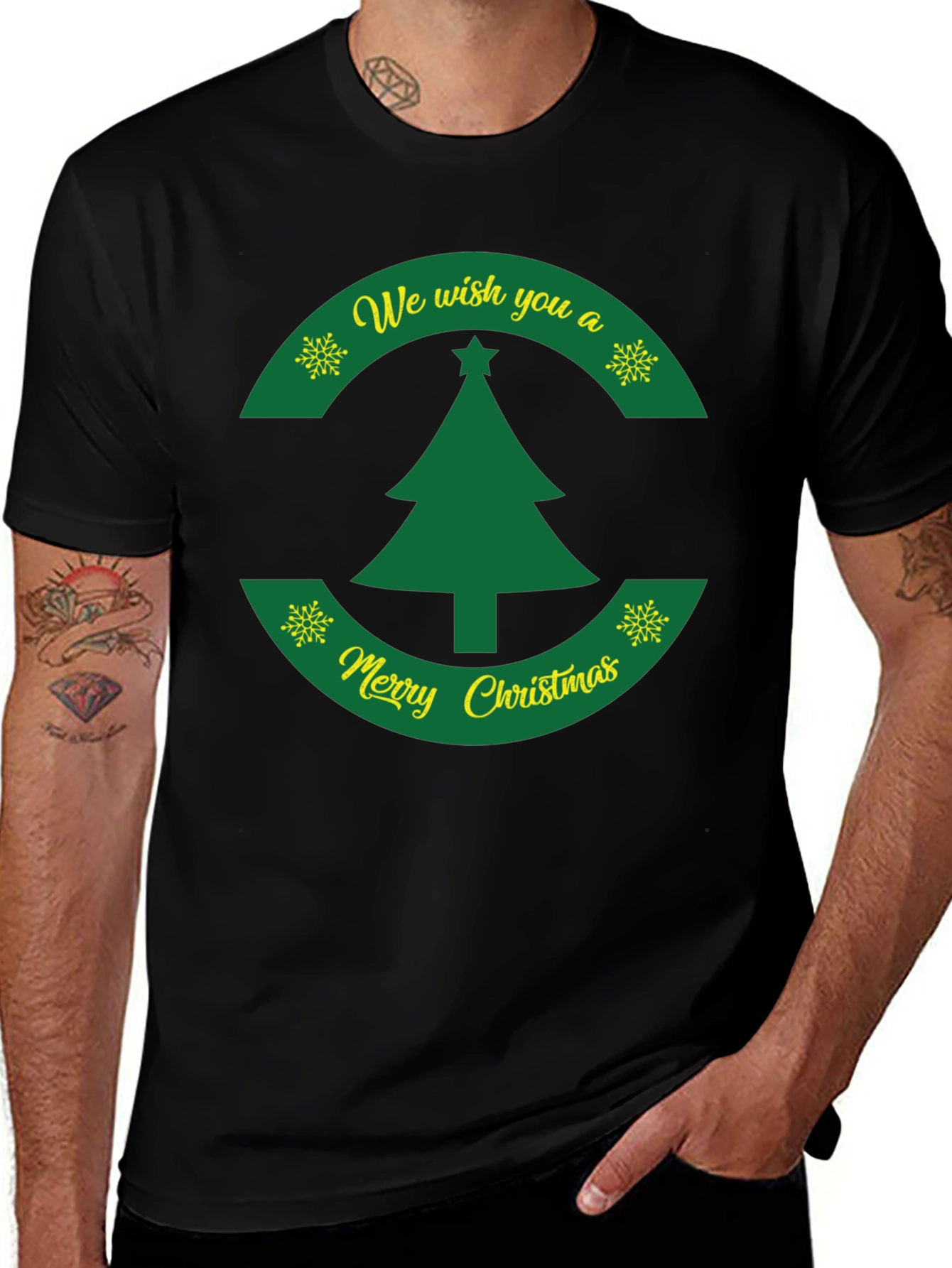 Festive Christmas T-Shirt - Holiday Season Apparel
