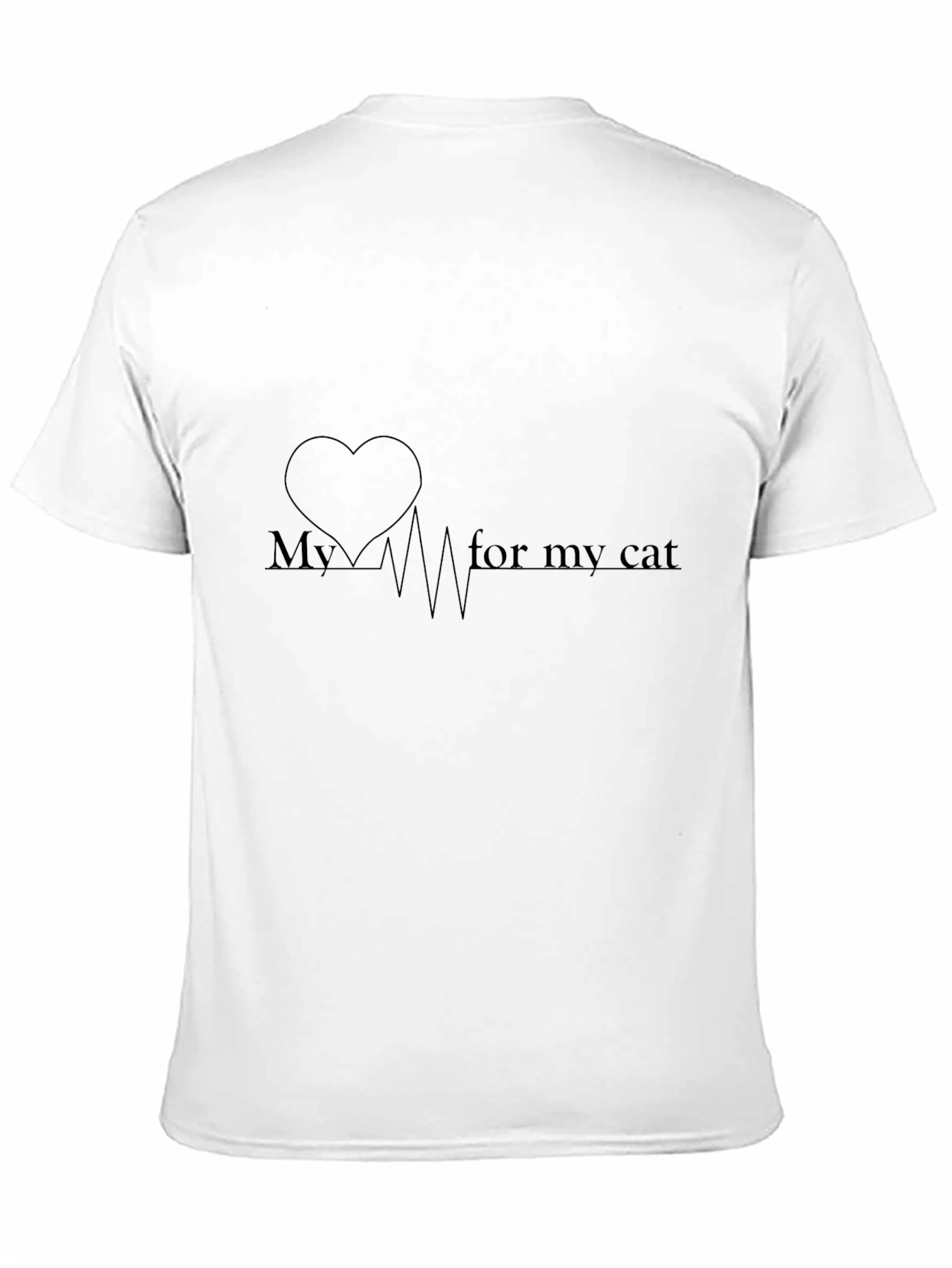 My Heart for My Cat Graphic Tee
