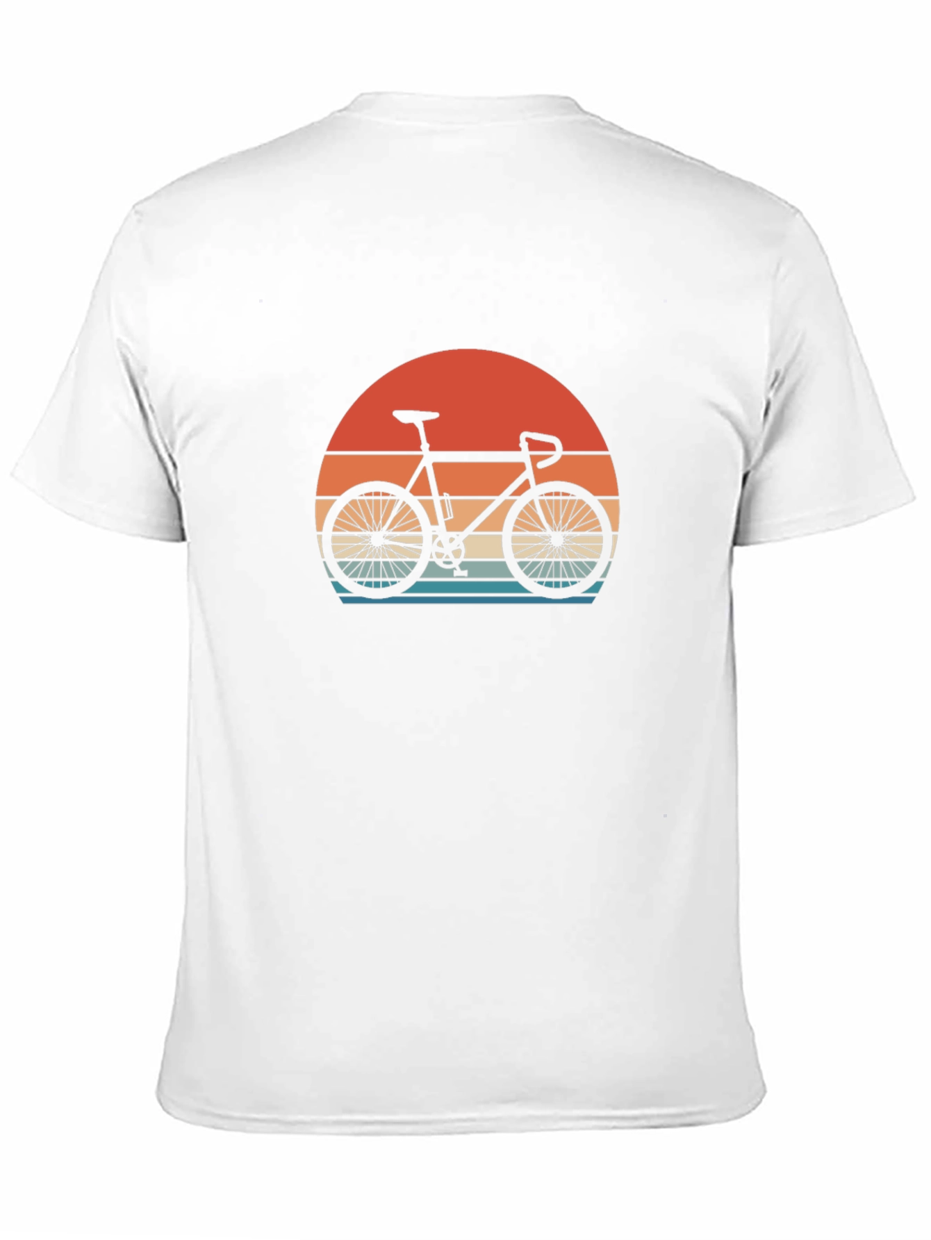 Retro Sunset Bike Graphic Tee