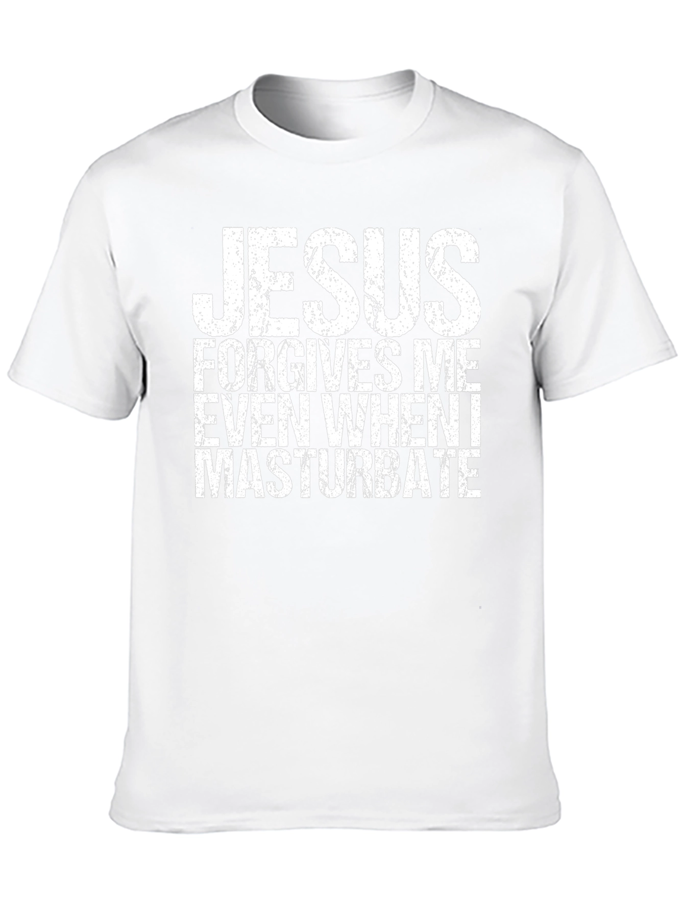 Jesus Forgives Me Black T-Shirt