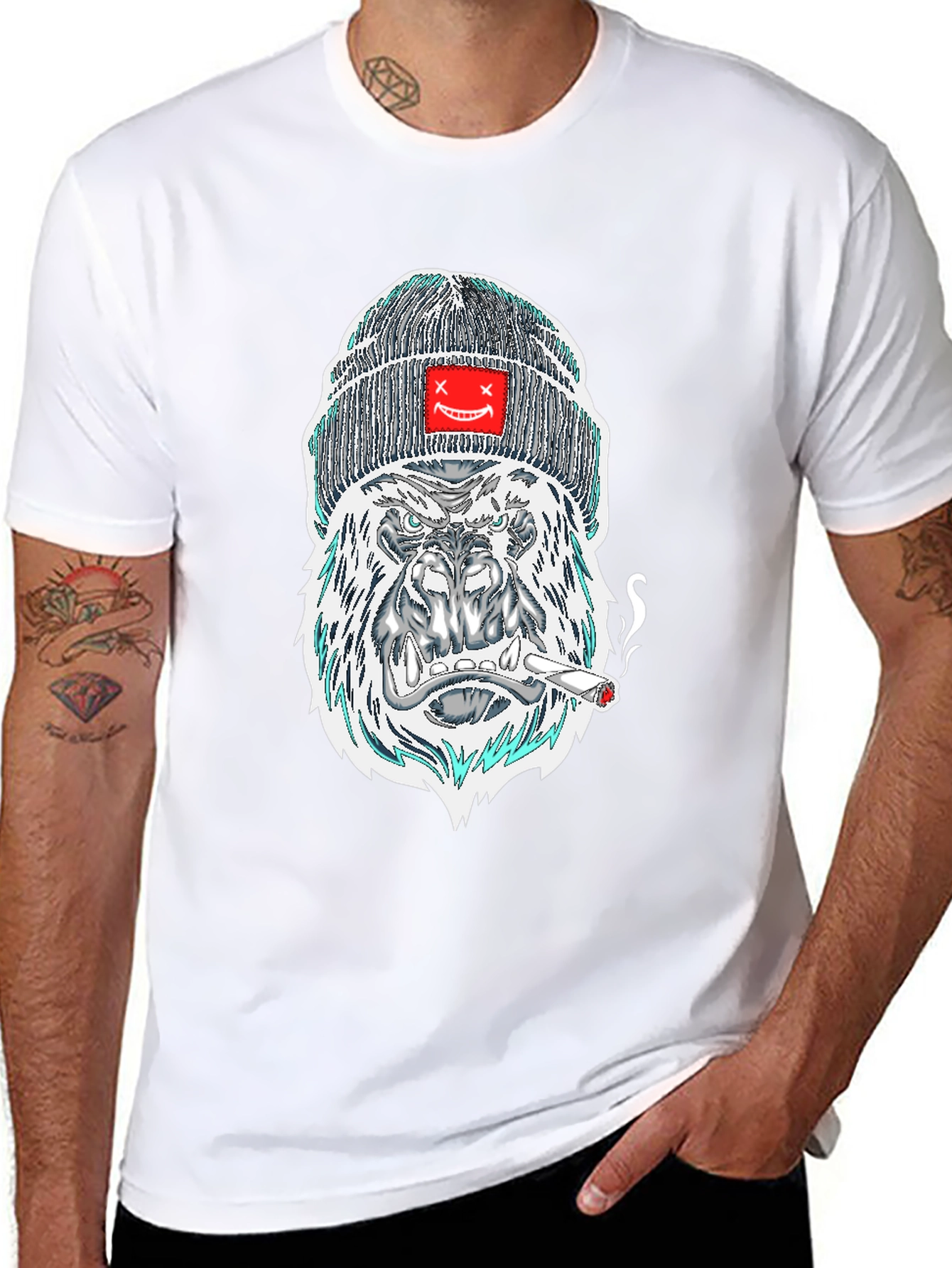 Cool Gorilla Graphic Tee
