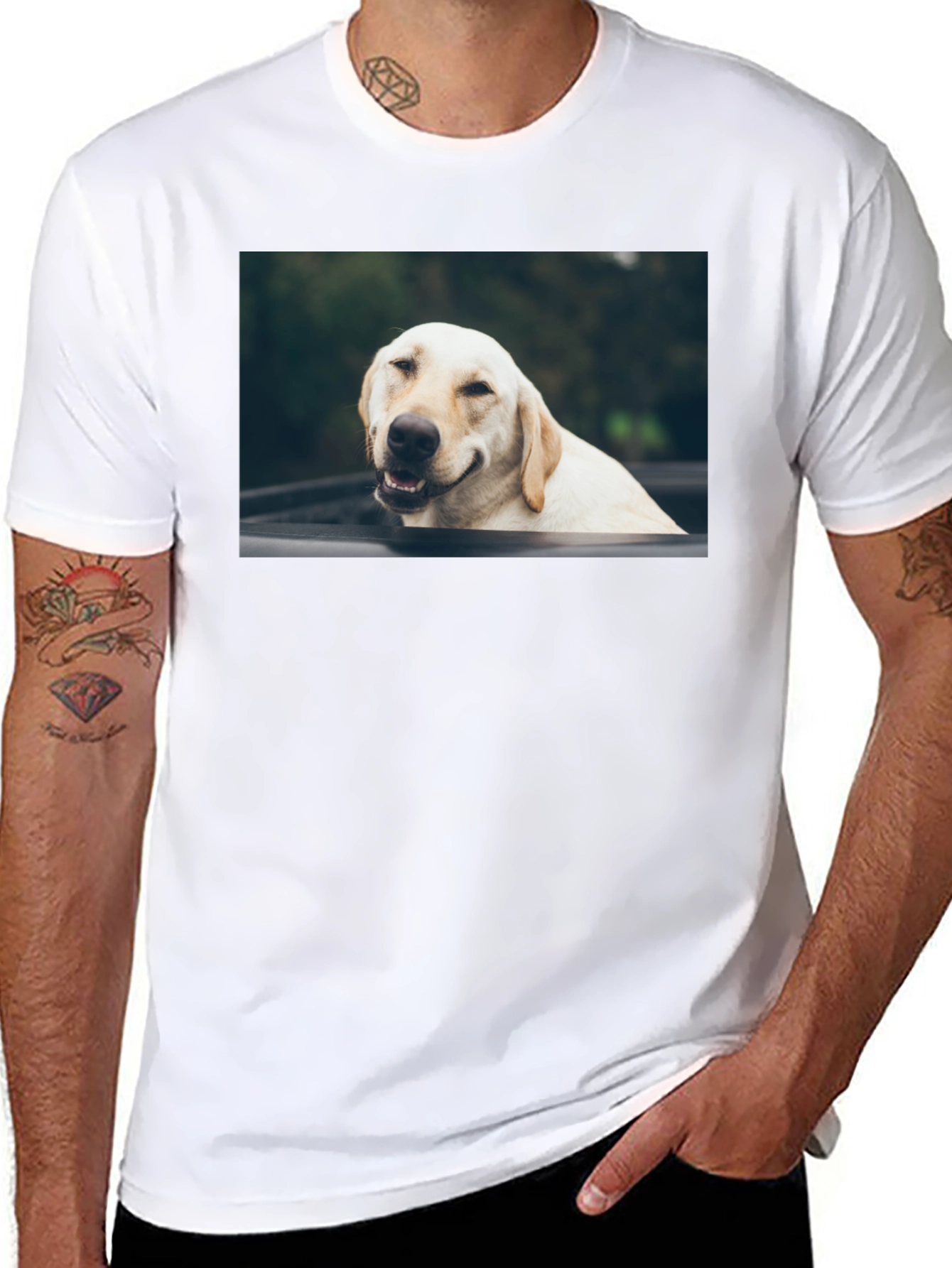 Dog Lover Black T-Shirt | Relaxed Fit