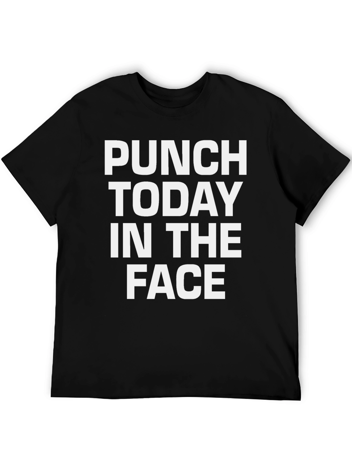 Punch Today in the Face Funny T-Shirt