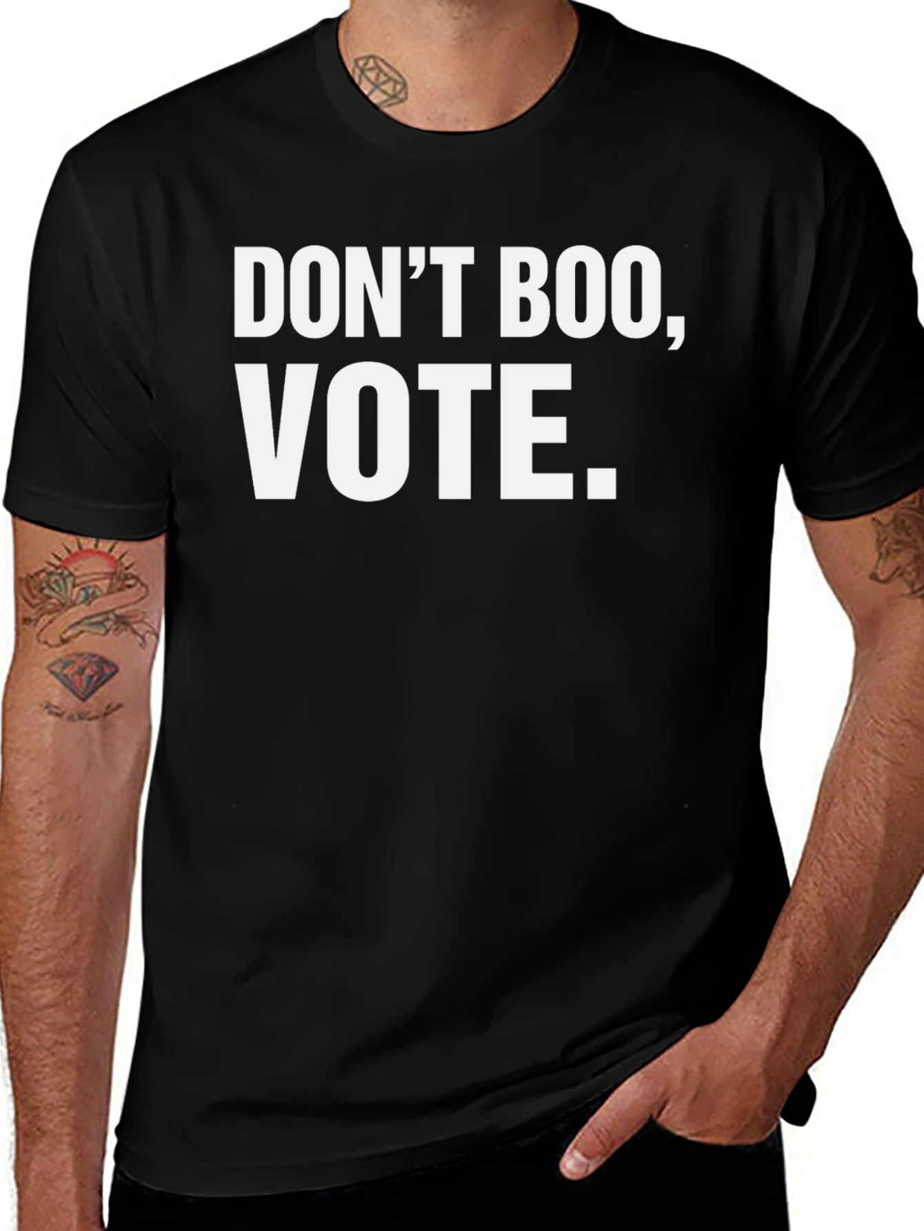 Dont Boo Vote - Political Statement T-Shirt