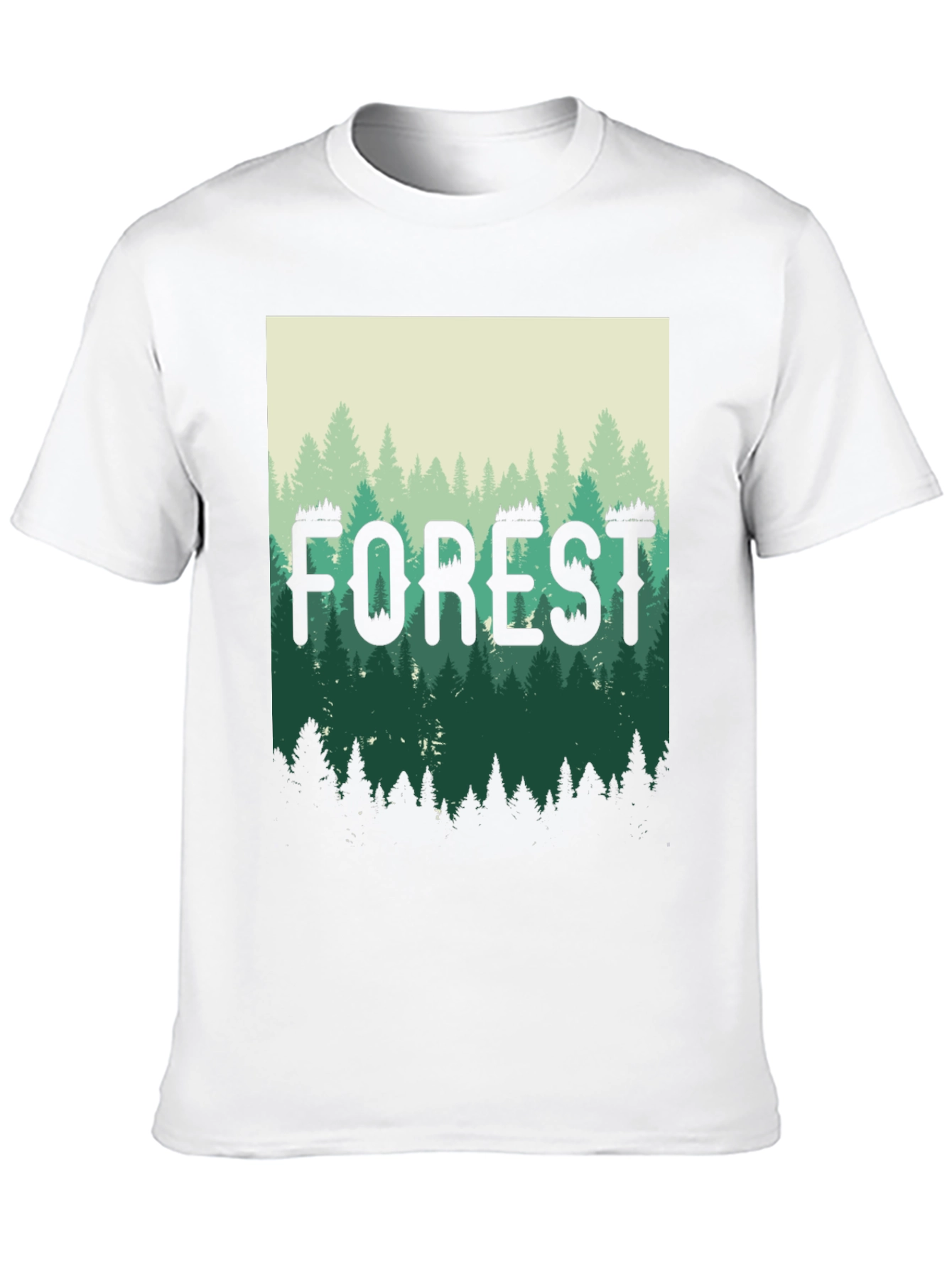 Forest Graphic T-Shirt - Nature Tee