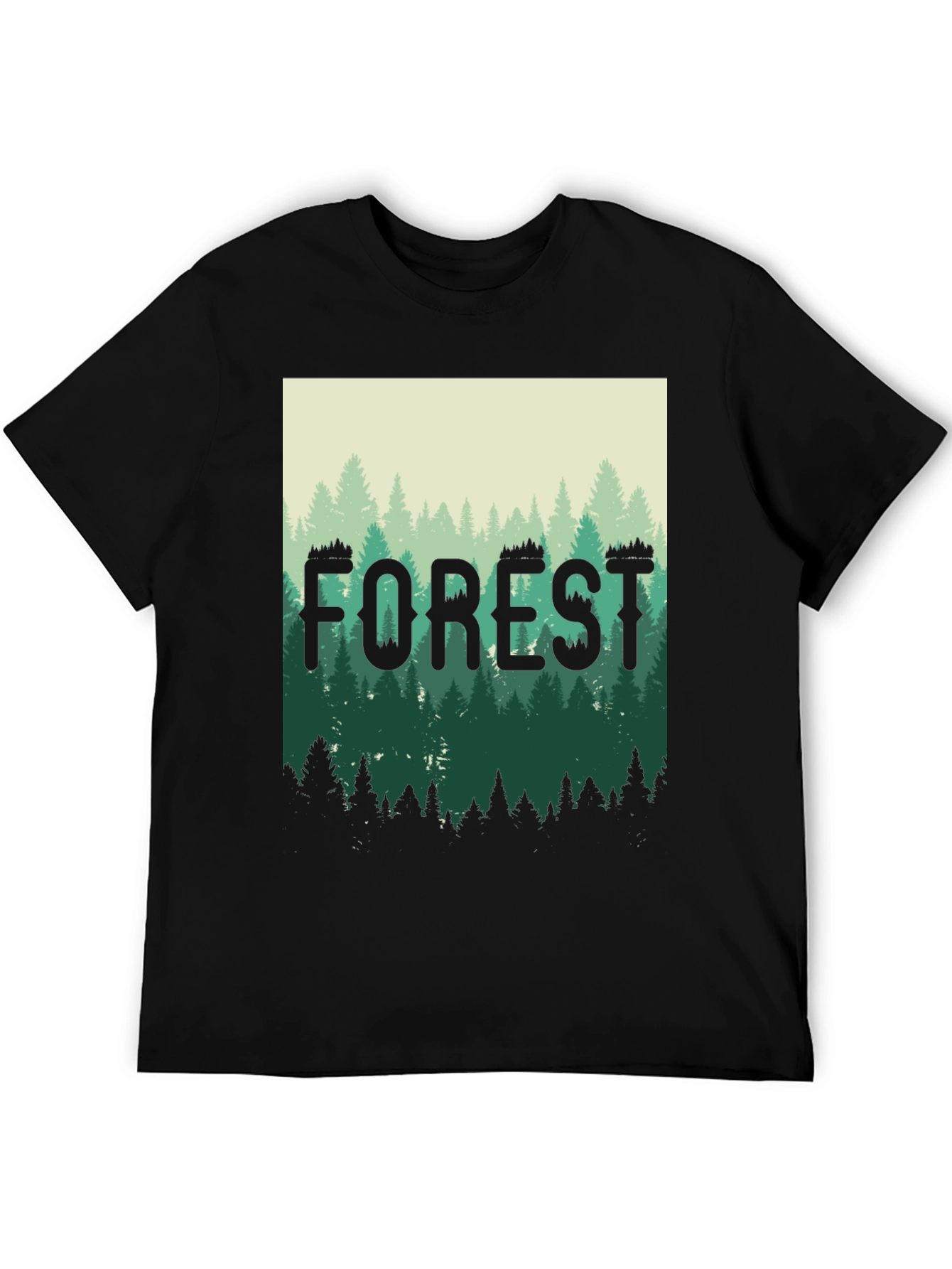 Forest Graphic T-Shirt - Nature Tee