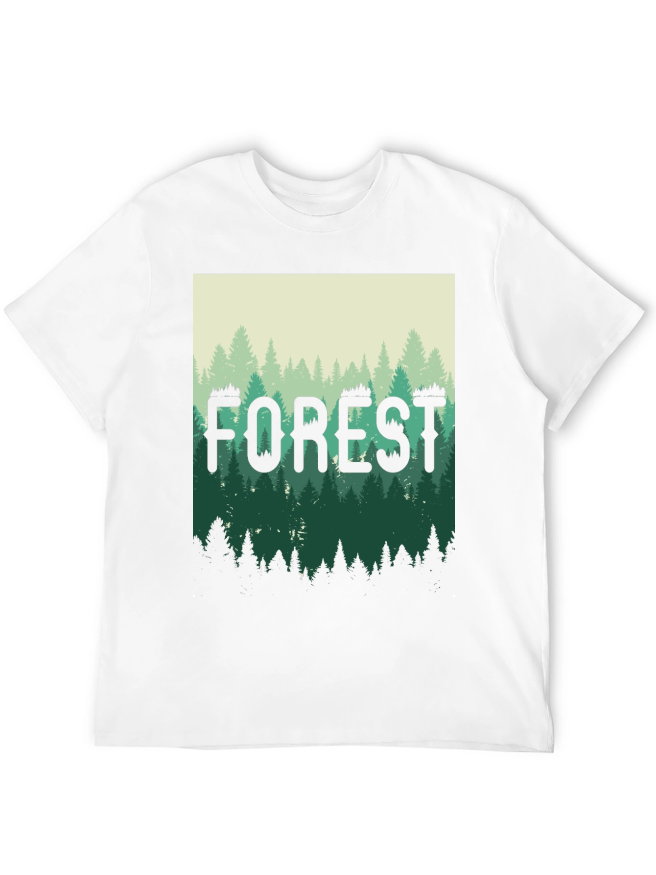 Forest Graphic T-Shirt - Nature Tee