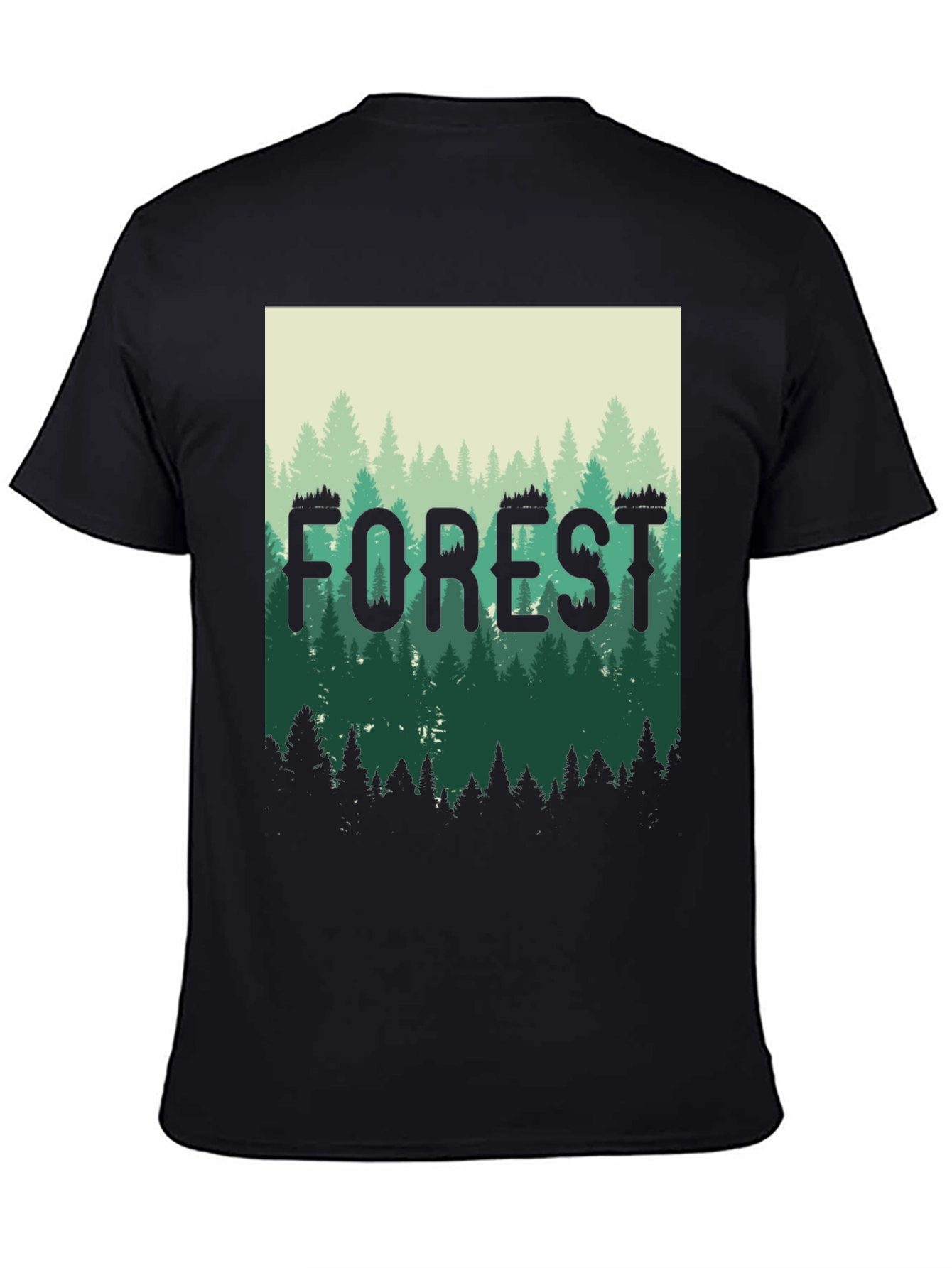 Forest Graphic T-Shirt - Nature Tee