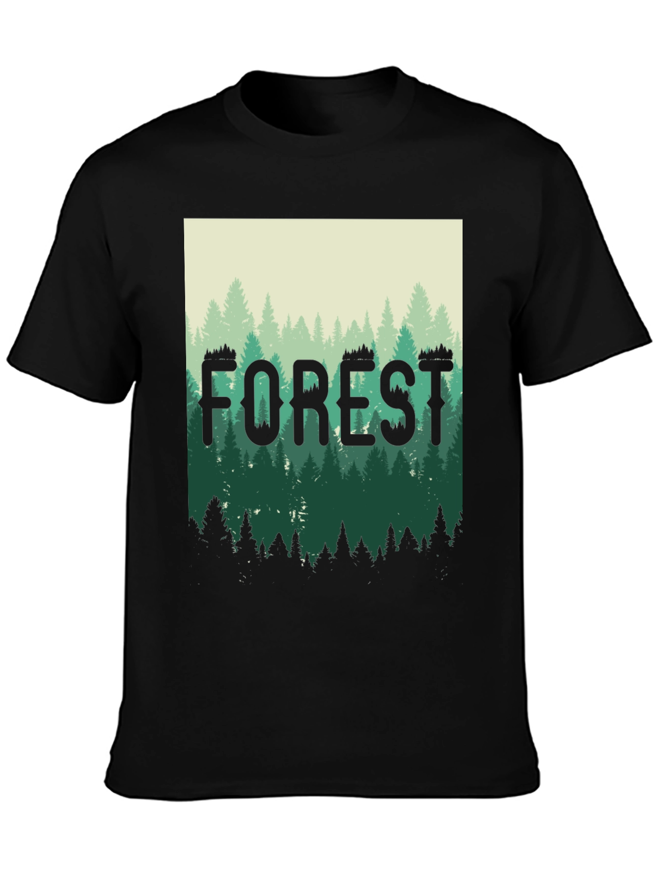 Forest Graphic T-Shirt - Nature Tee