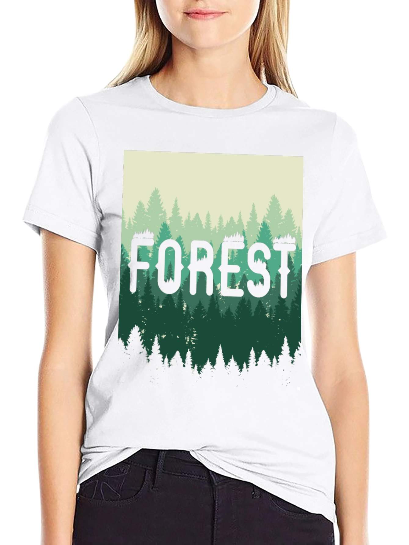 Forest Graphic T-Shirt - Nature Tee