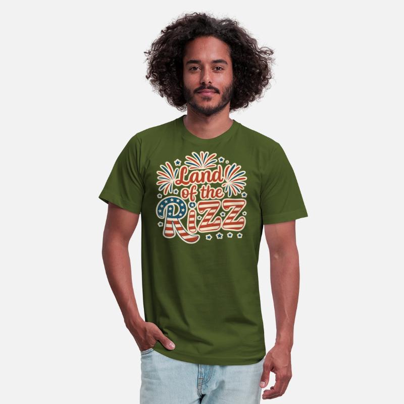 4th Of July Patriotic “Land of the Rizz” USA Vibes