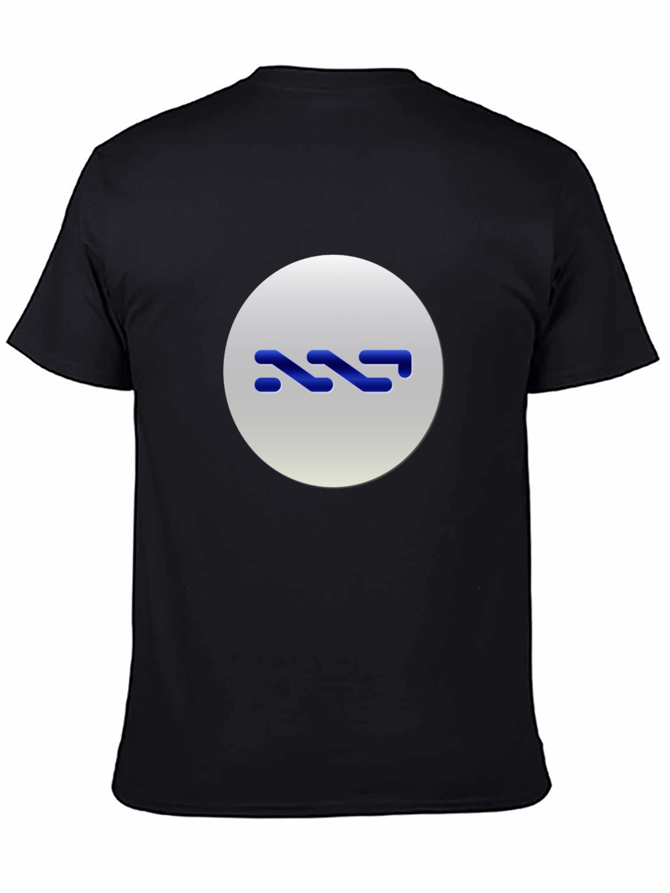 Modern Logo Graphic Tee - Black