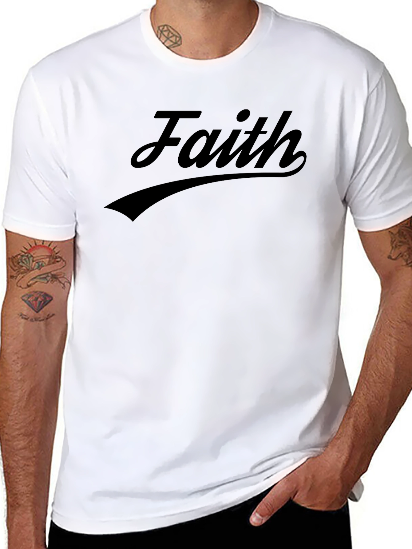Faith Graphic Tee - Stylish & Comfortable