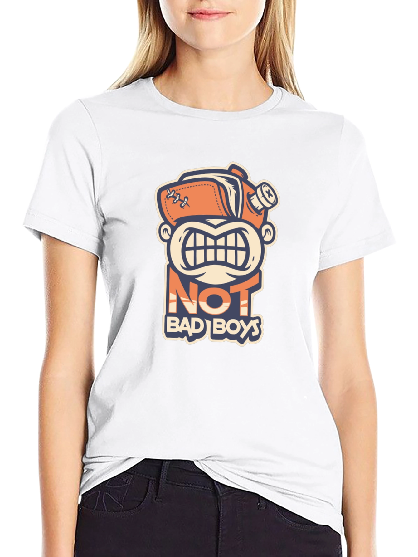 Not Bad Boys Graphic T-Shirt - Novelty Tee