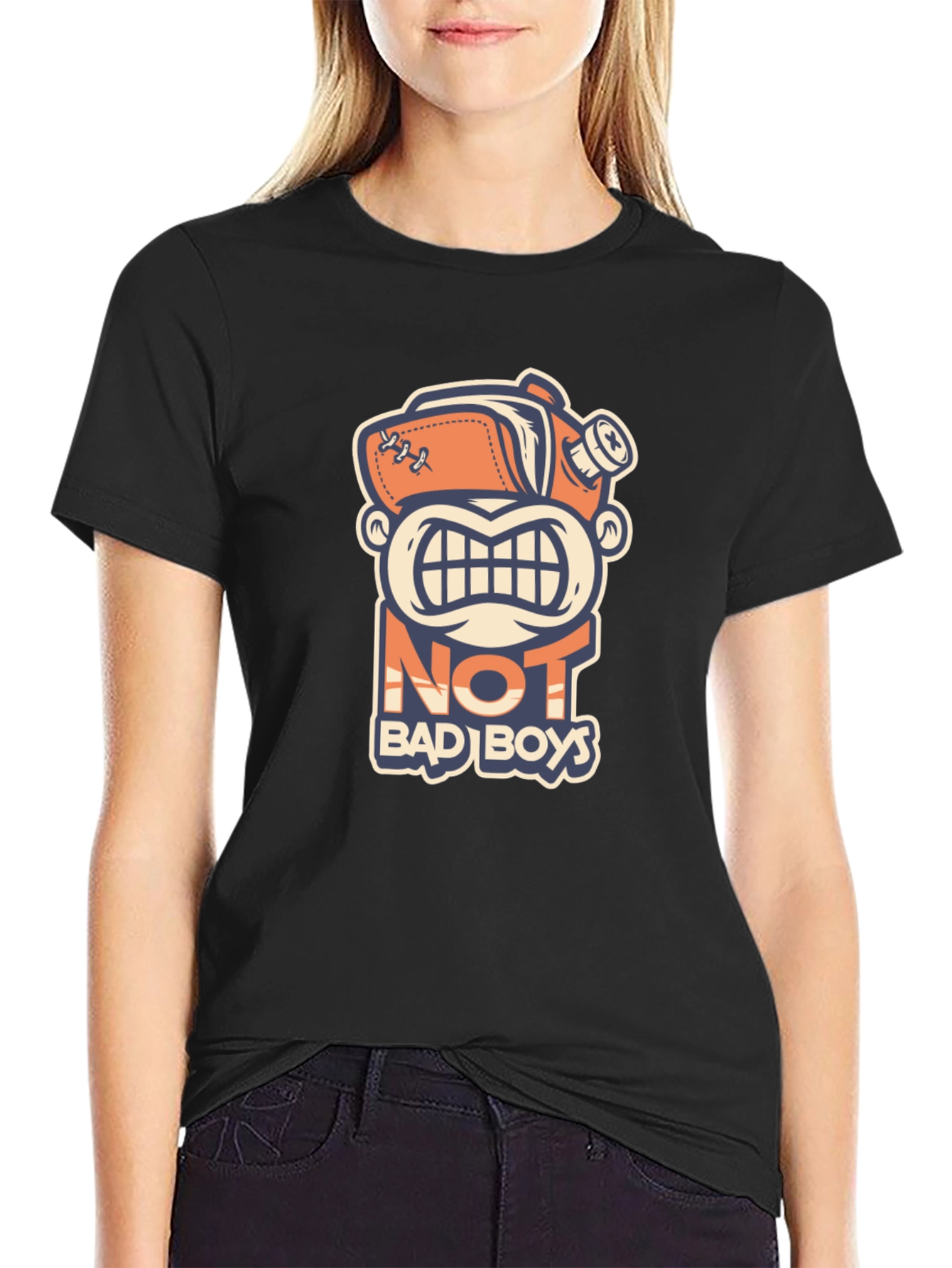 Not Bad Boys Graphic T-Shirt - Novelty Tee