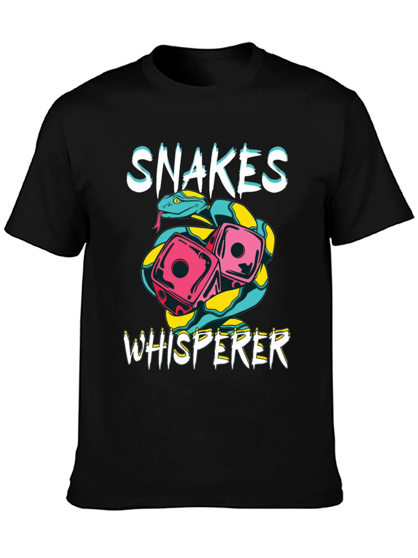 Snakes Whisperer Graphic T-Shirt