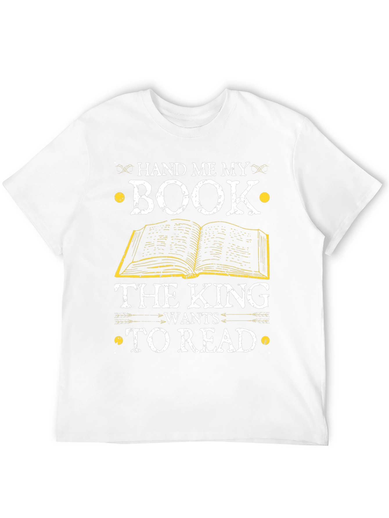 Hand Me My Book T-Shirt - Reader Gift