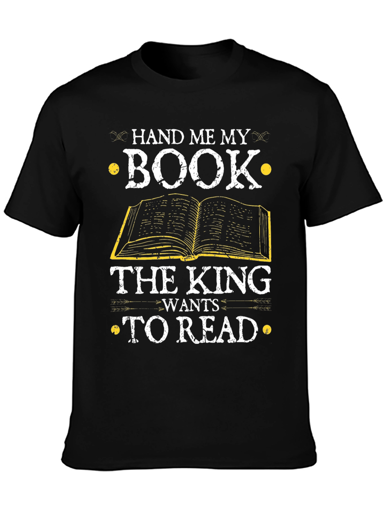 Hand Me My Book T-Shirt - Reader Gift