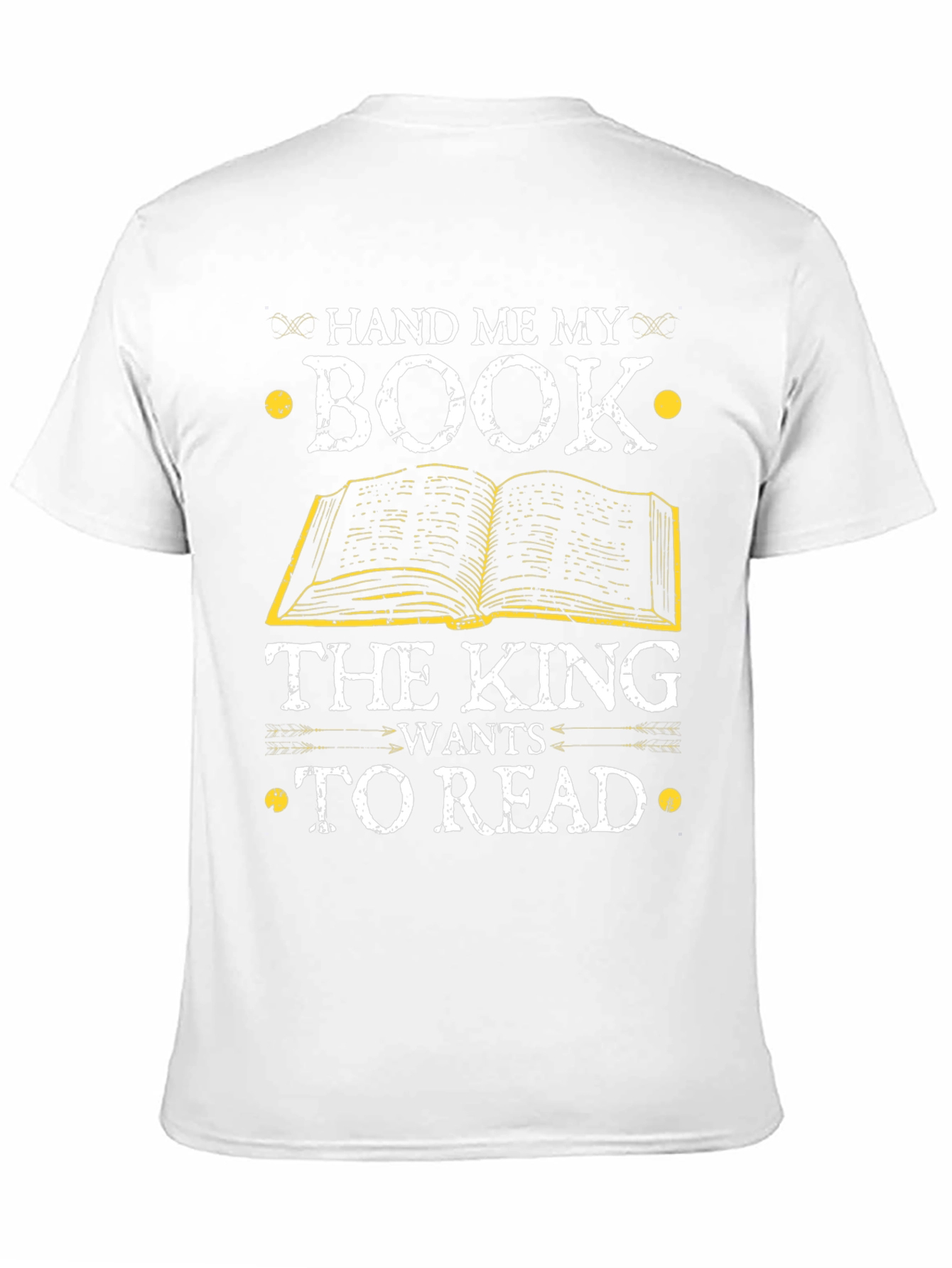 Hand Me My Book T-Shirt - Reader Gift
