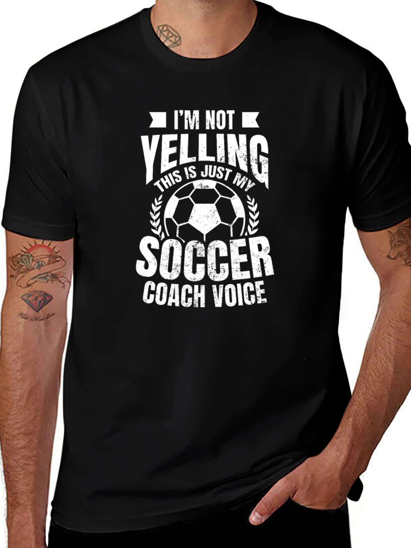 Soccer Coach Voice Graphic T-Shirt