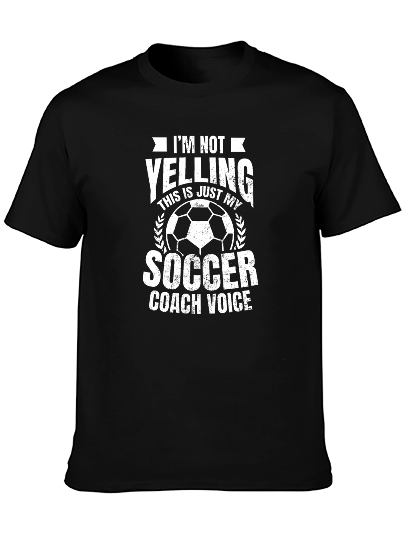 Soccer Coach Voice Graphic T-Shirt