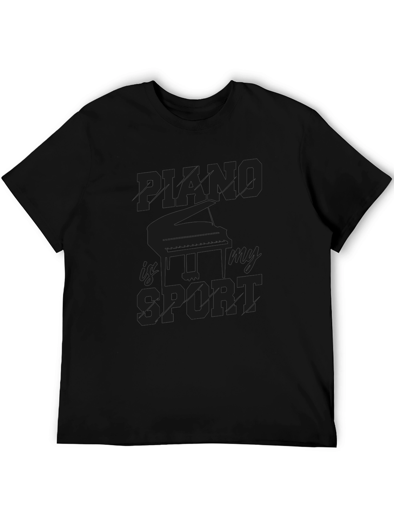 Piano is My Sport T-Shirt - Musicians Apparel