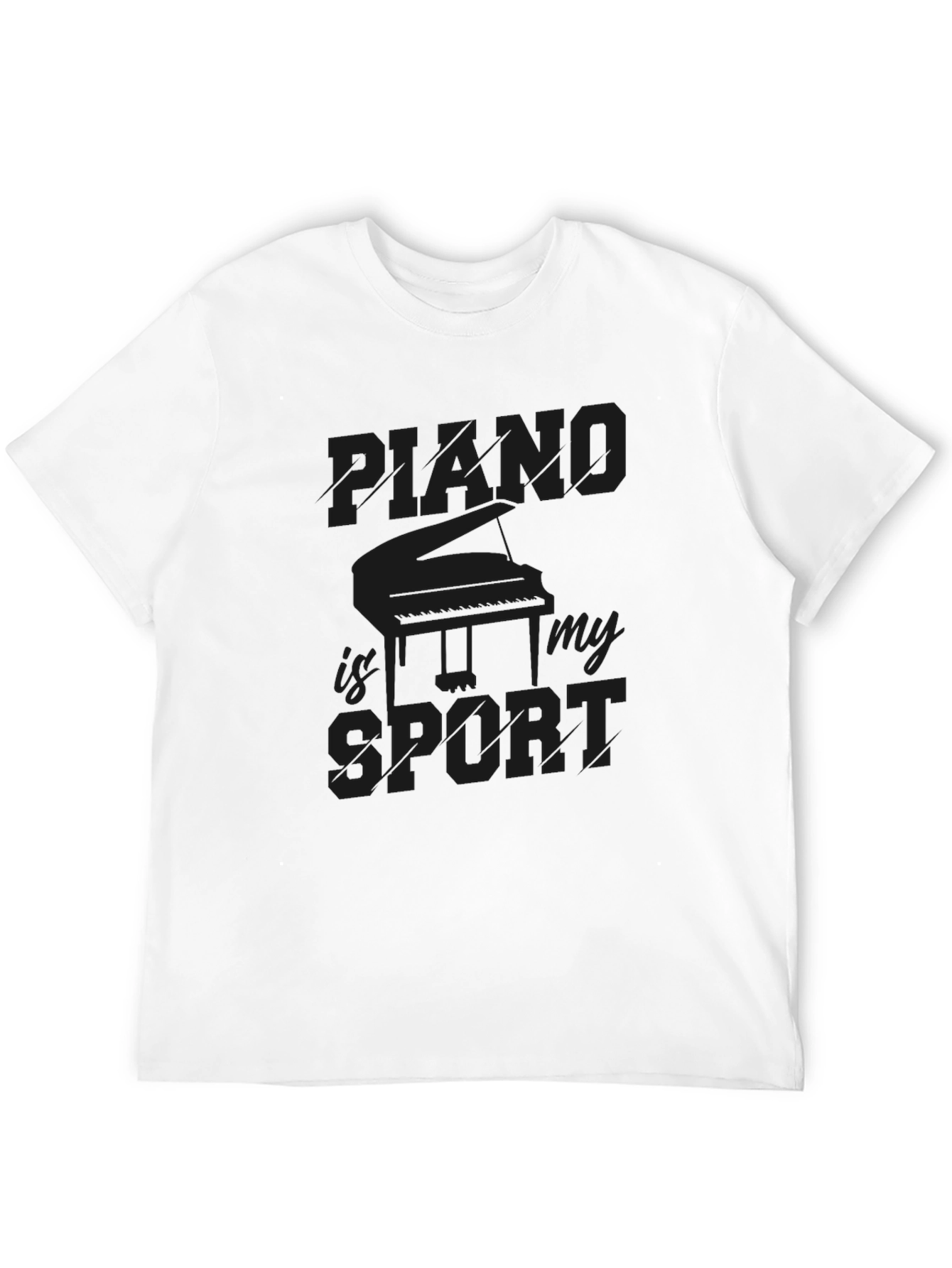 Piano is My Sport T-Shirt - Musicians Apparel