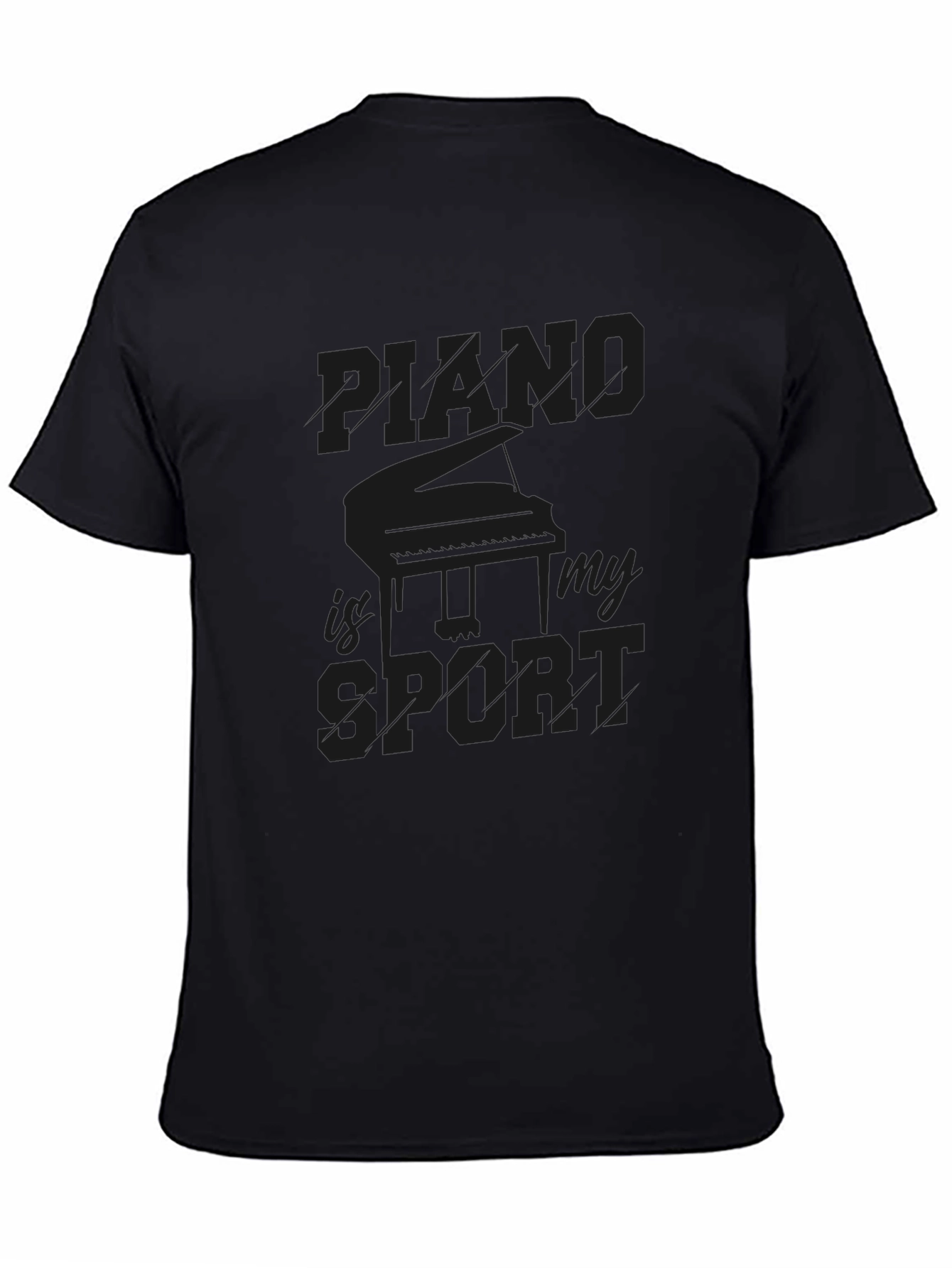Piano is My Sport T-Shirt - Musicians Apparel