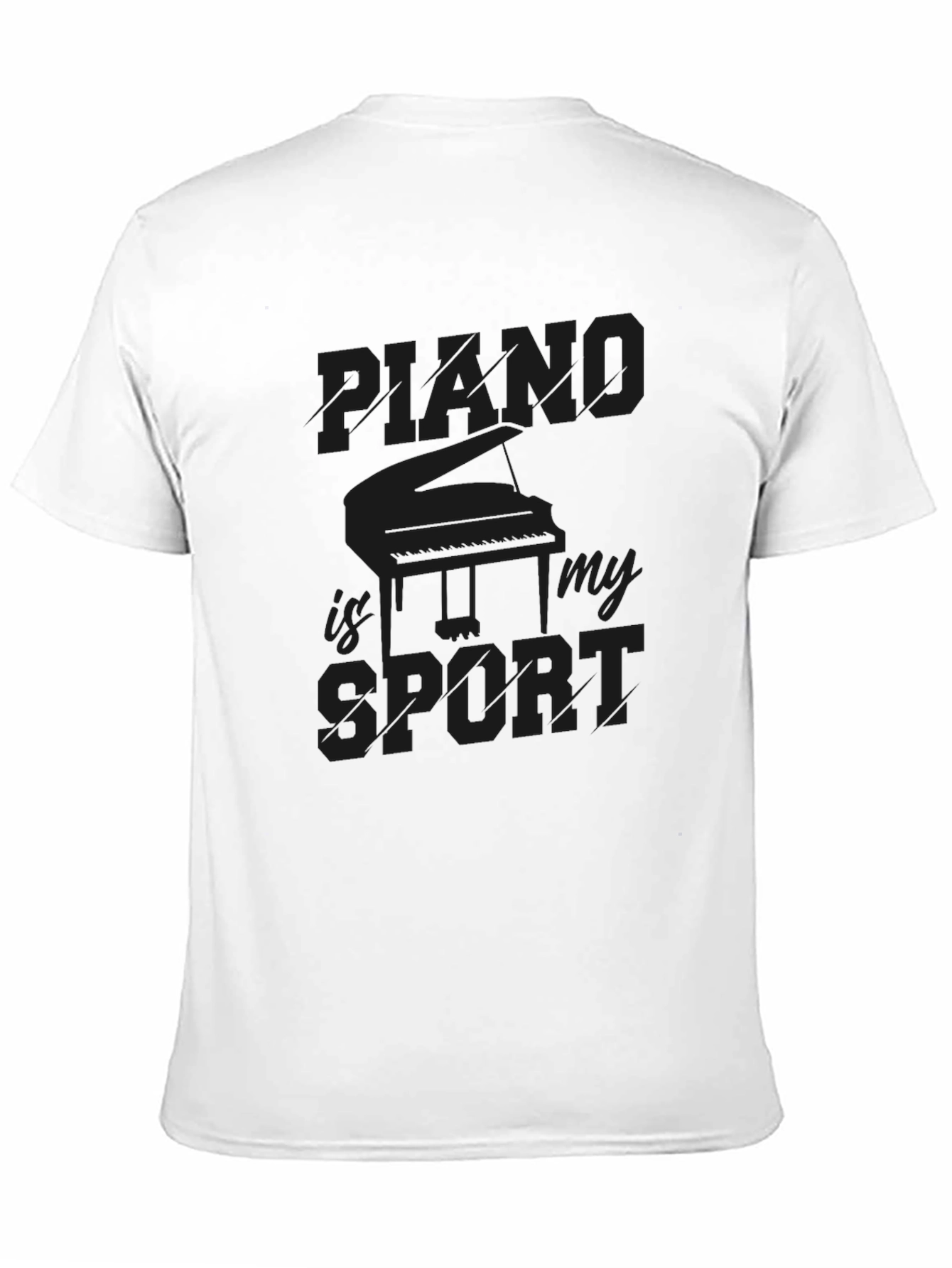 Piano is My Sport T-Shirt - Musicians Apparel
