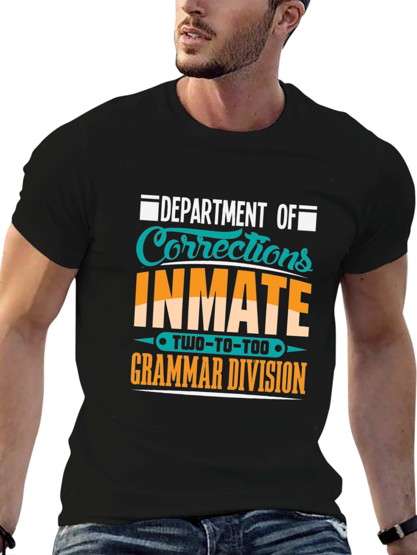 Corrections Inmate Grammar Division T-Shirt