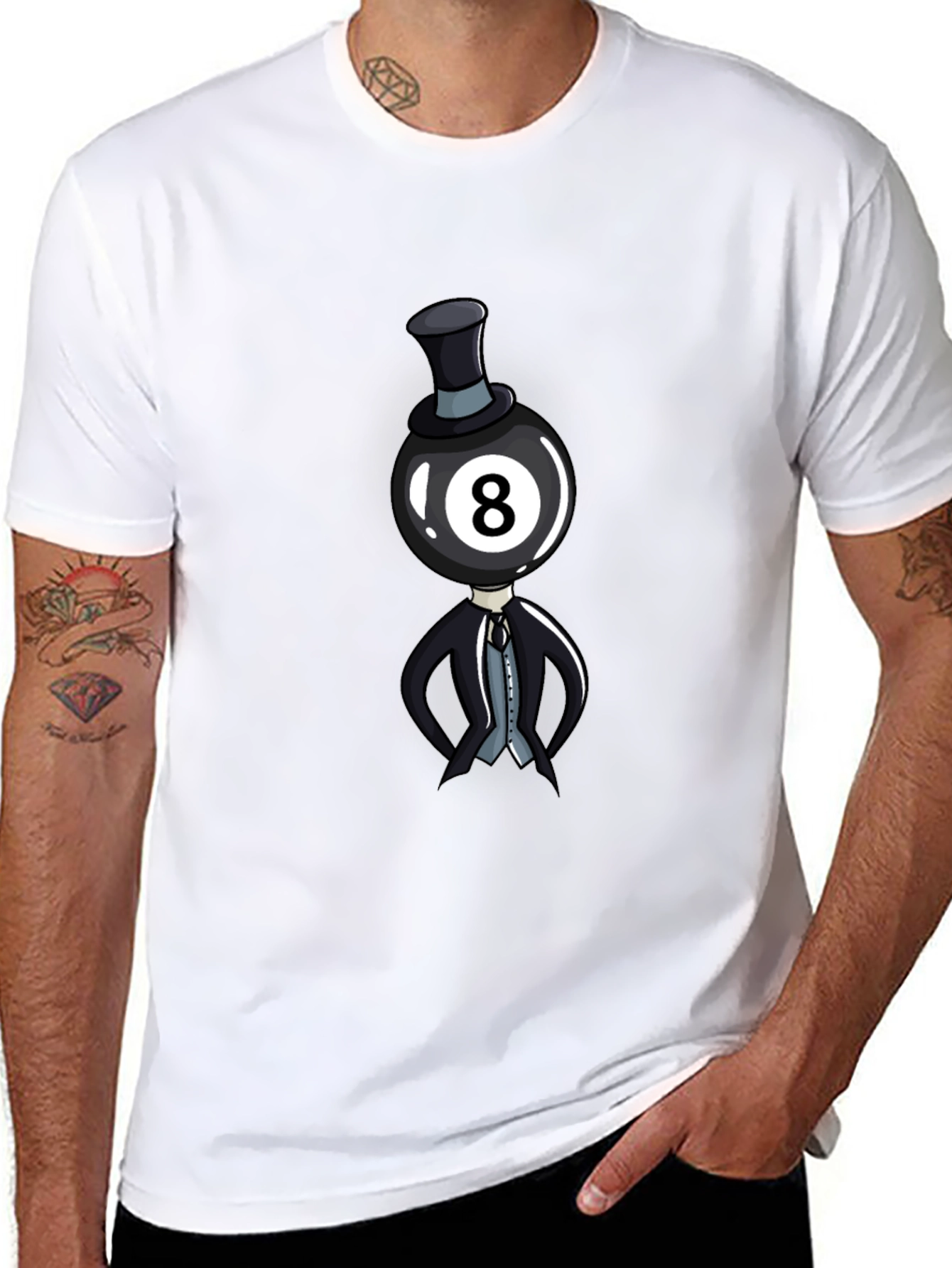 Eight Ball Gentleman Graphic Tee