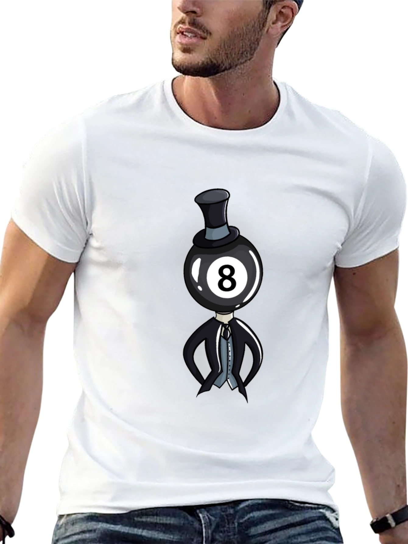 Eight Ball Gentleman Graphic Tee