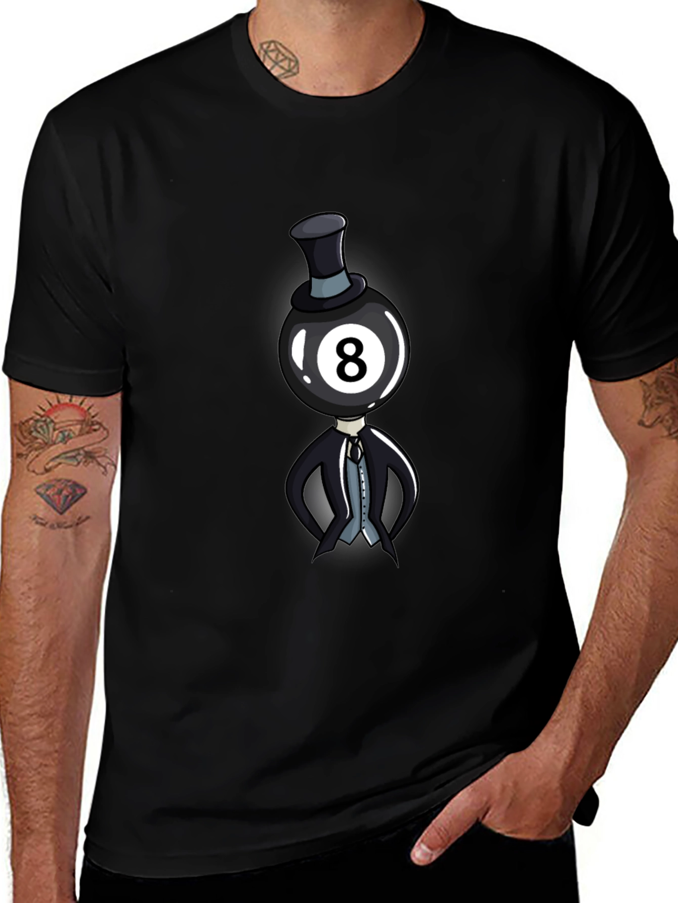 Eight Ball Gentleman Graphic Tee