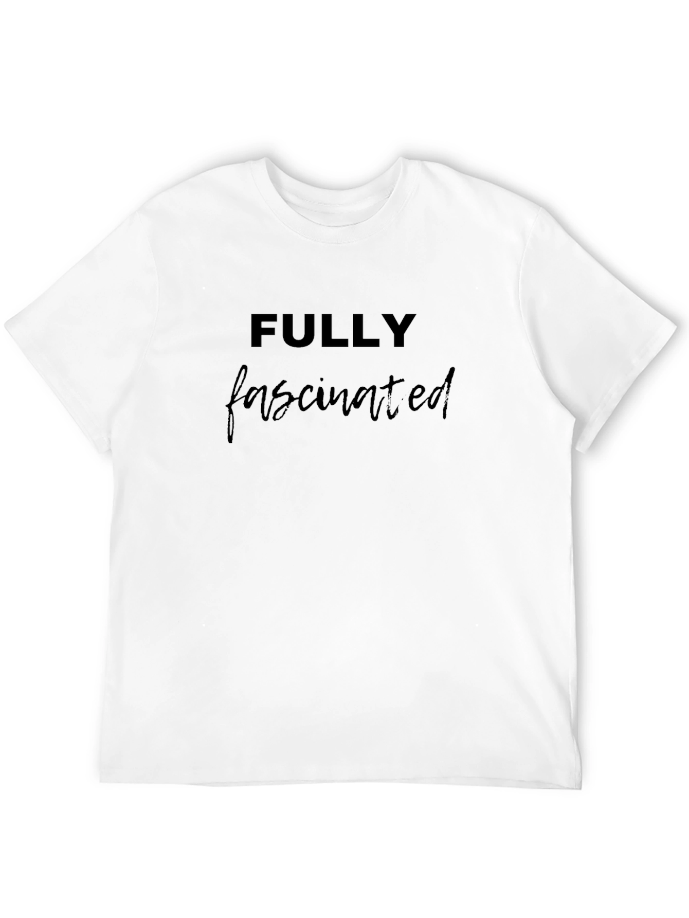 Fully Fascinated Black Graphic T-Shirt
