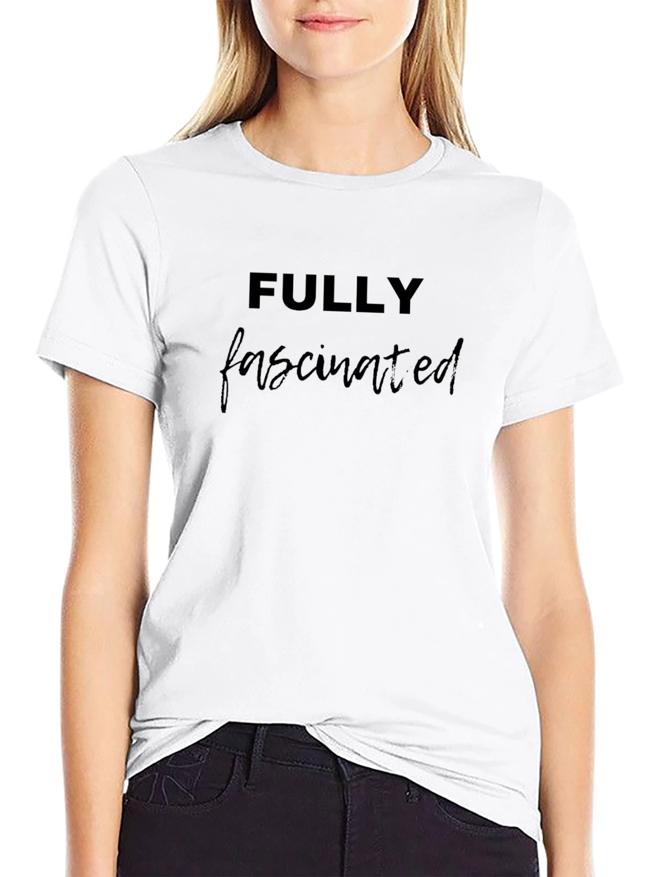 Fully Fascinated Black Graphic T-Shirt