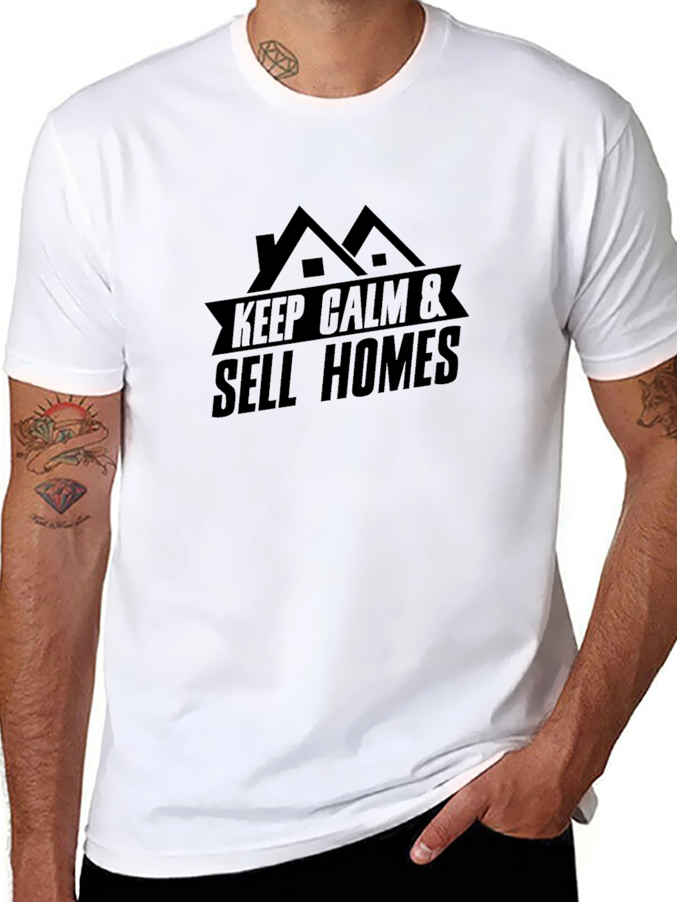Keep Calm & Sell Homes T-Shirt