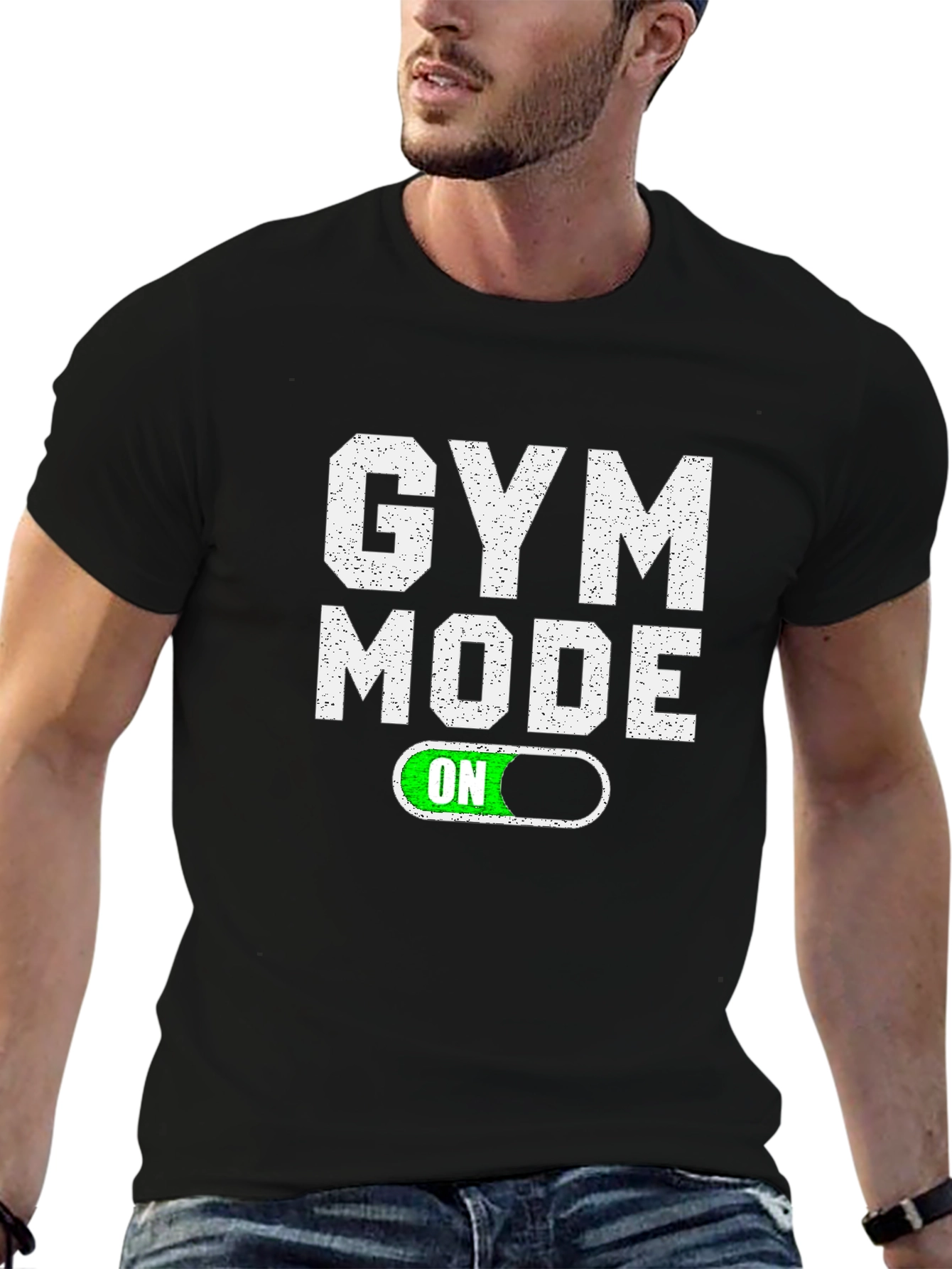 Gym Mode ON T-Shirt - Fitness Apparel